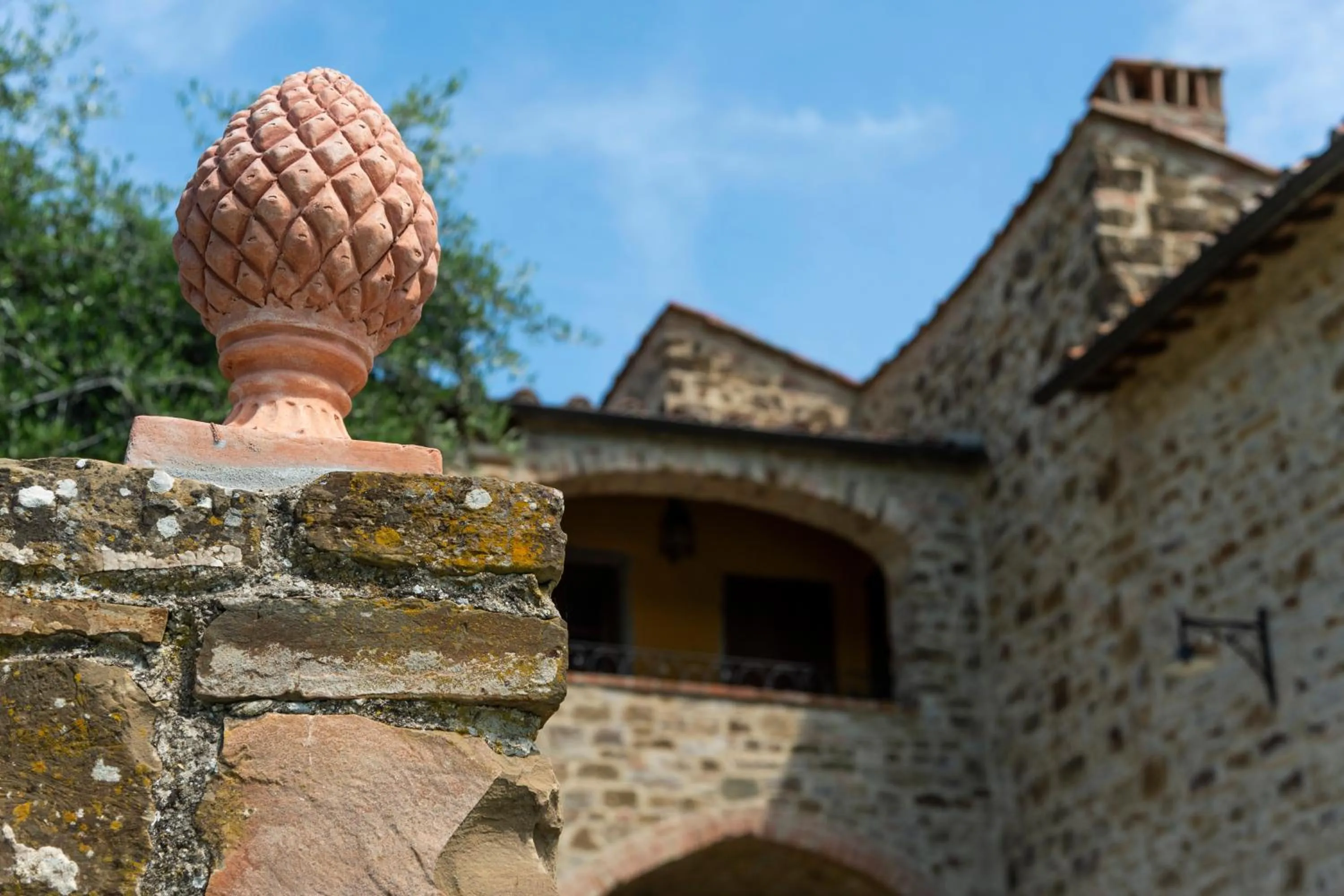 Property building in La Rimbecca Greve in Chianti