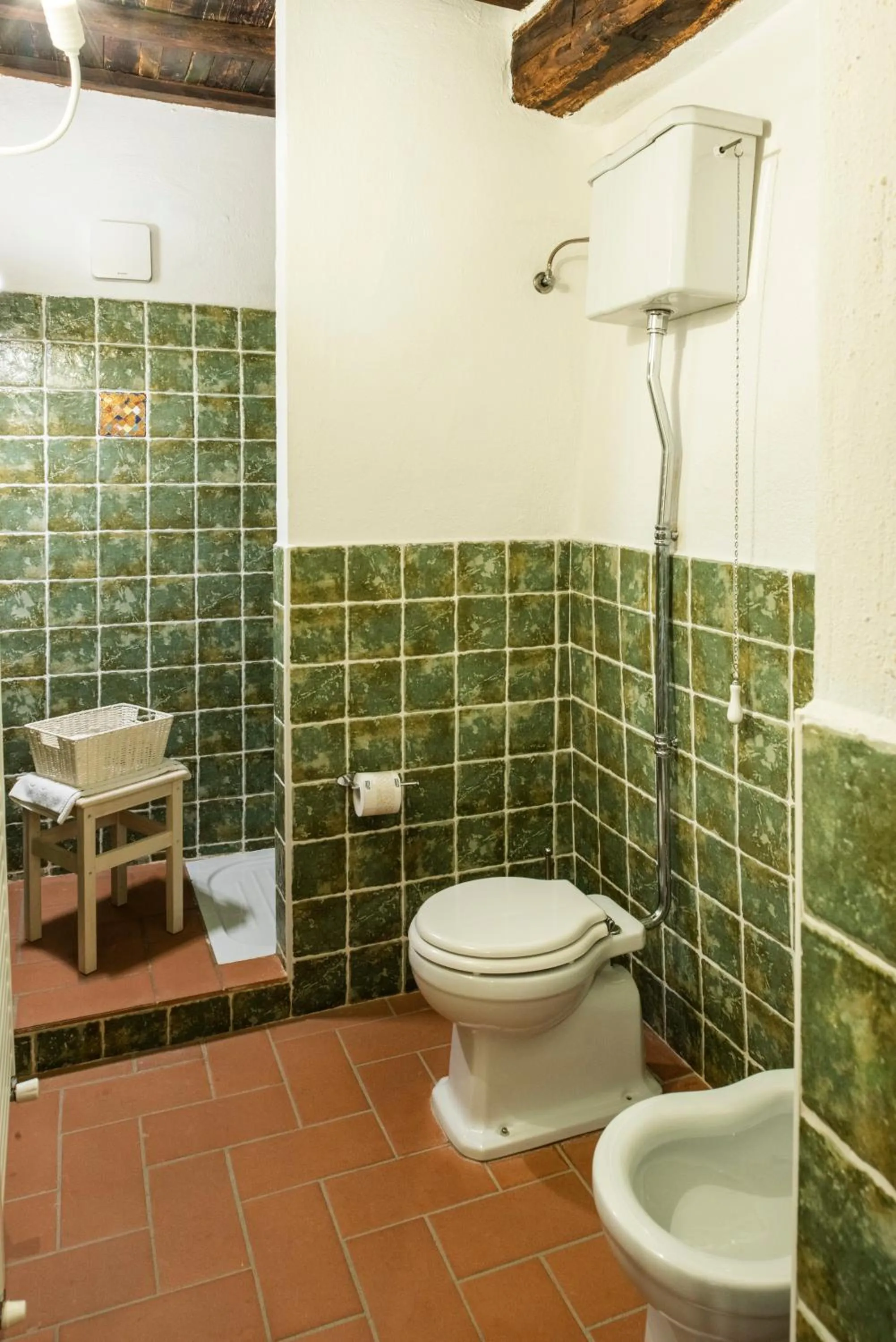 Bathroom in La Rimbecca Greve in Chianti