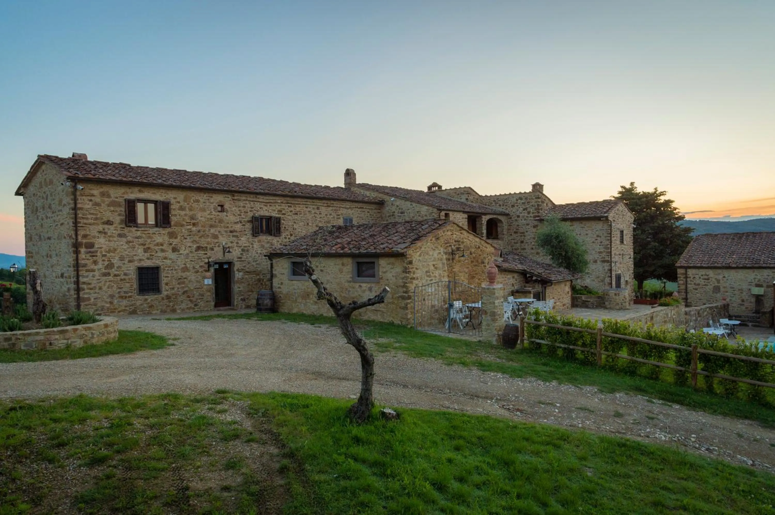 Property building in La Rimbecca Greve in Chianti