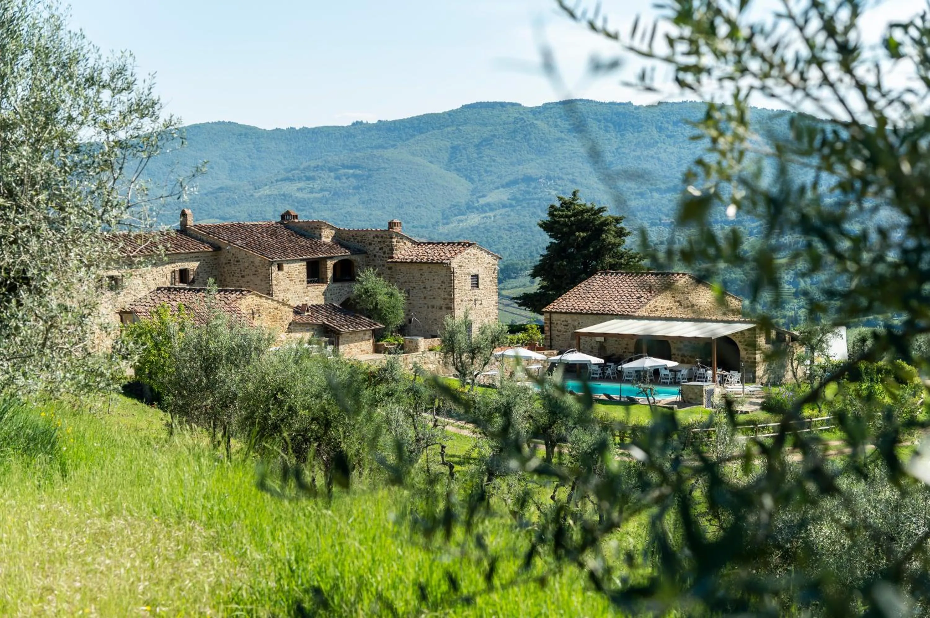 Property building in La Rimbecca Greve in Chianti