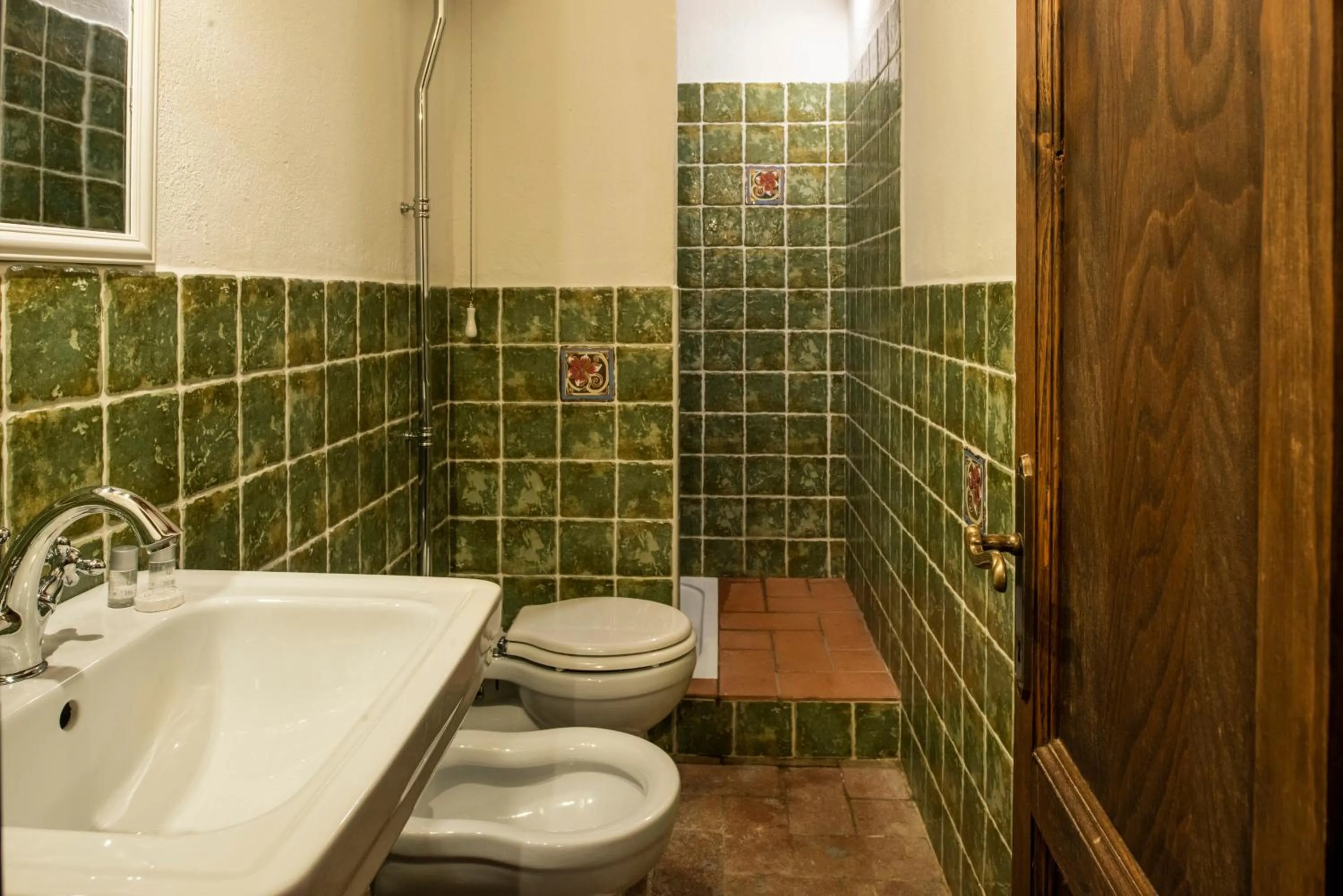 Bathroom in La Rimbecca Greve in Chianti