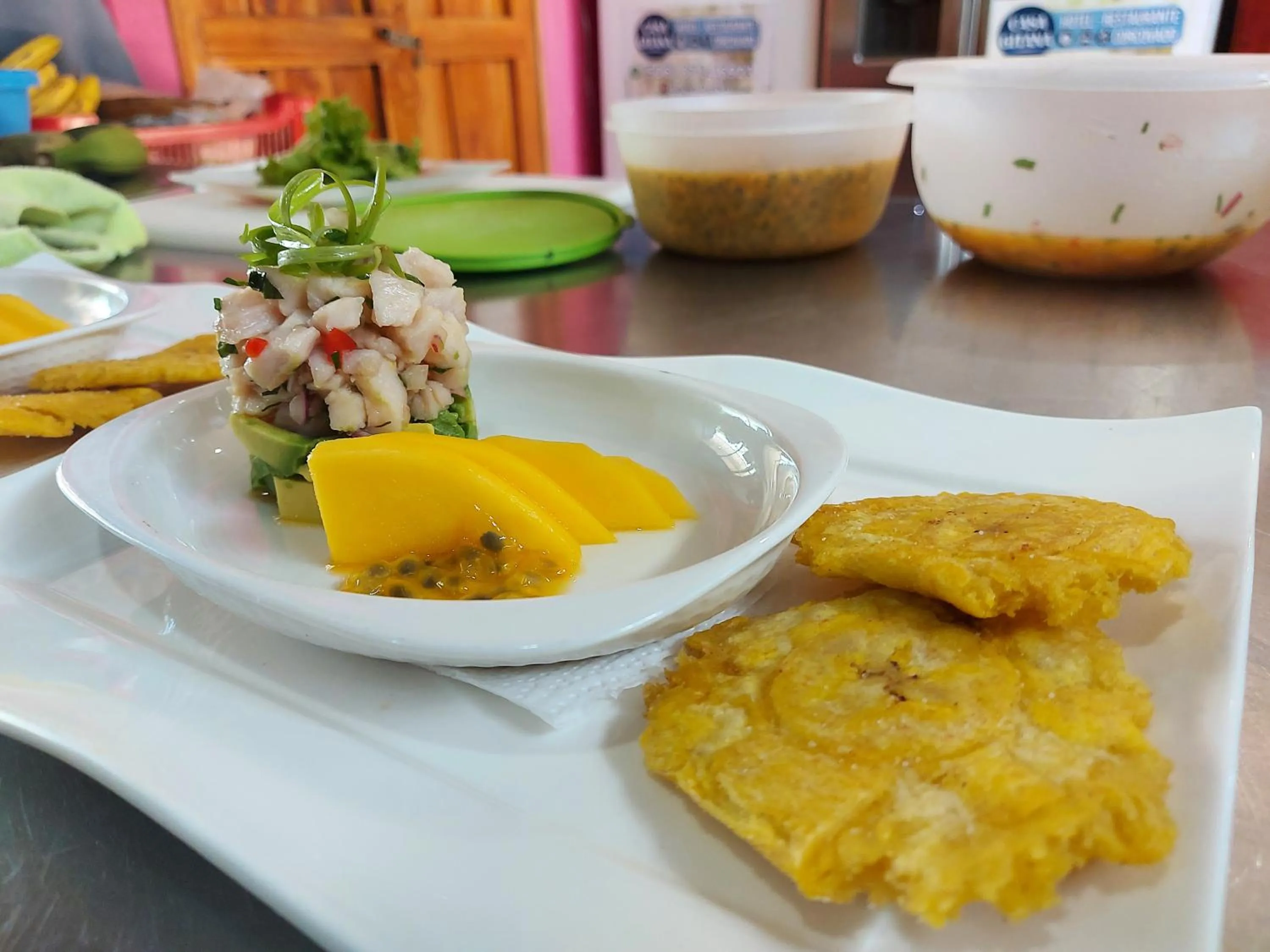 Food in Hotel Casa Gitana Corcovado Tour operador