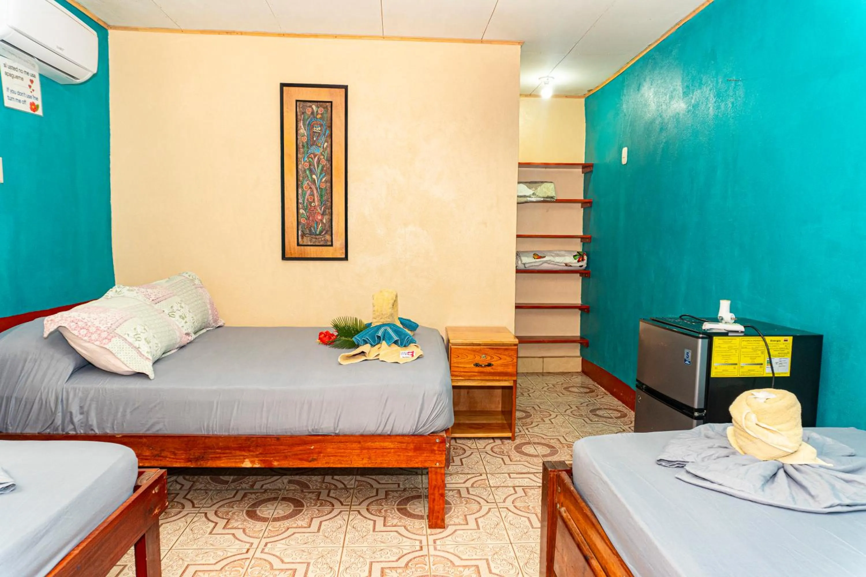 Bed in Hotel Casa Gitana Corcovado Tour operador