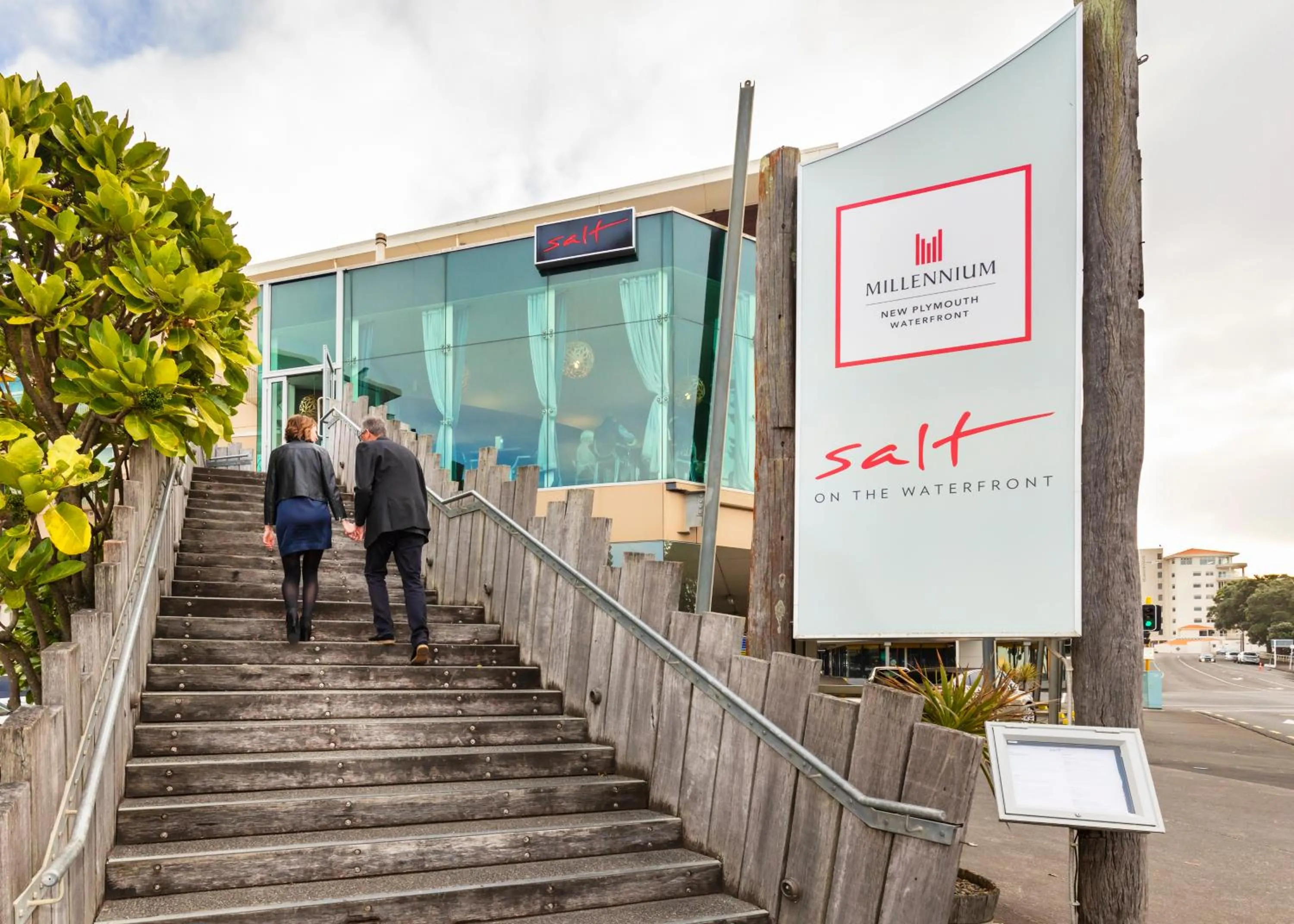 Restaurant/places to eat in Millennium Hotel New Plymouth, Waterfront