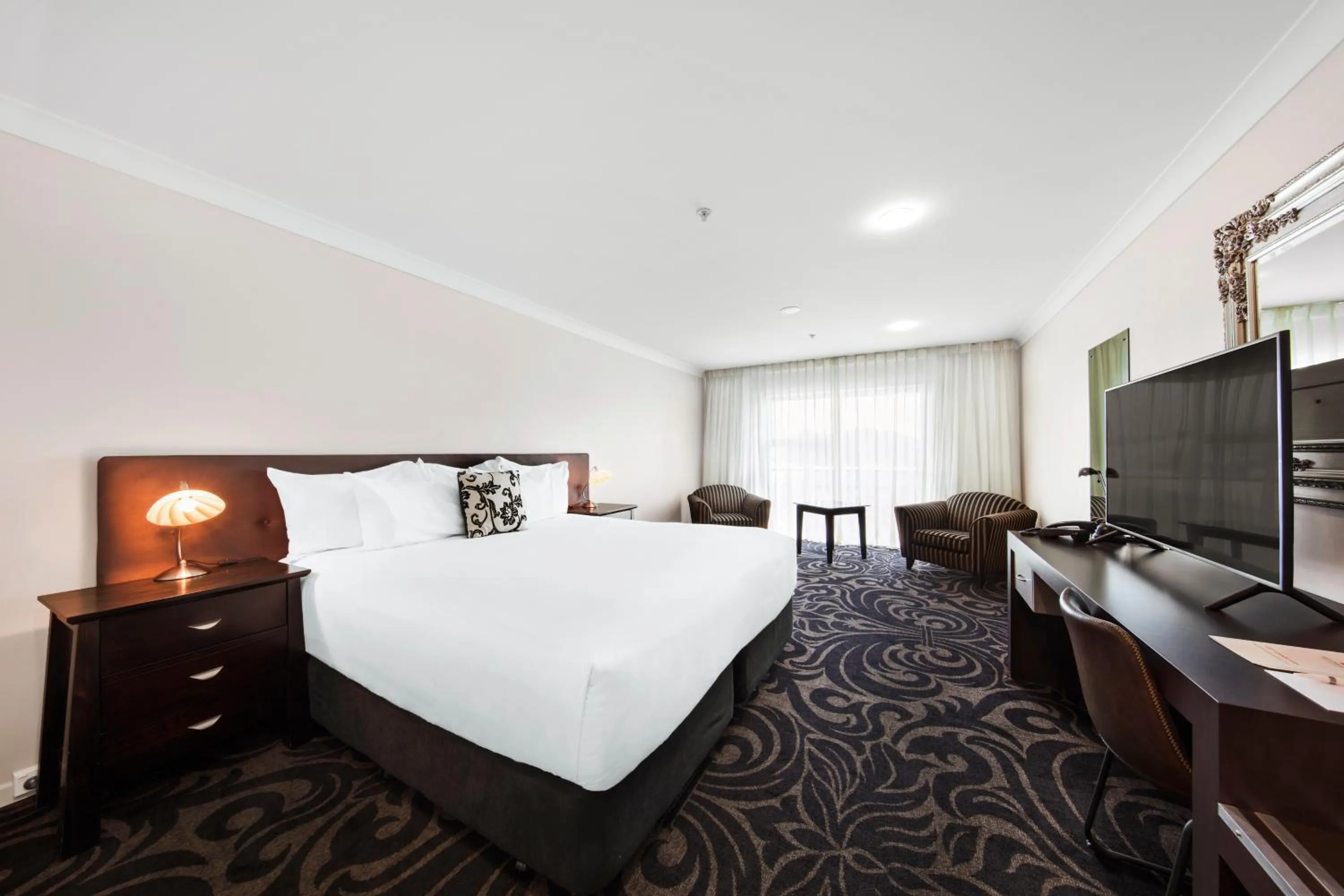 Photo of the whole room, Bed in Millennium Hotel New Plymouth, Waterfront