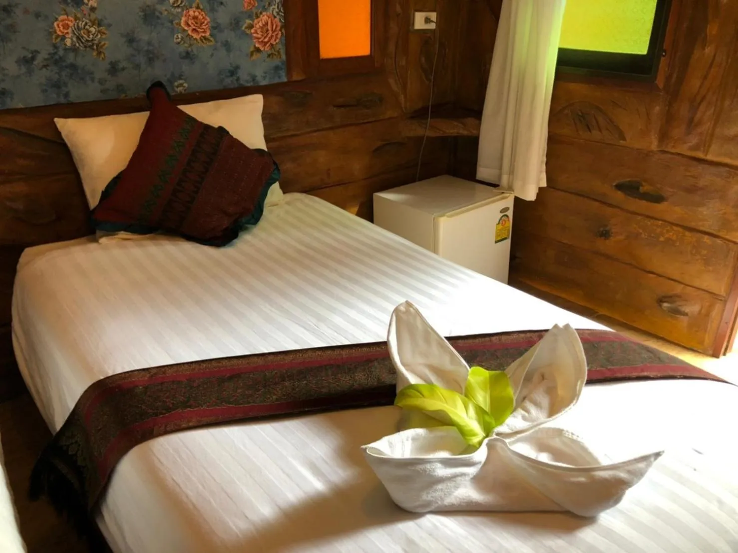 Bed in Saiyok River House