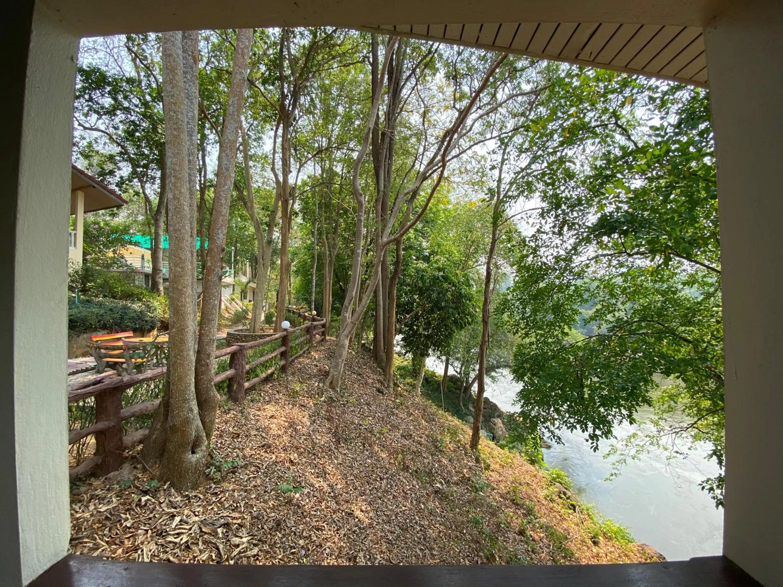 Natural landscape in Saiyok River House