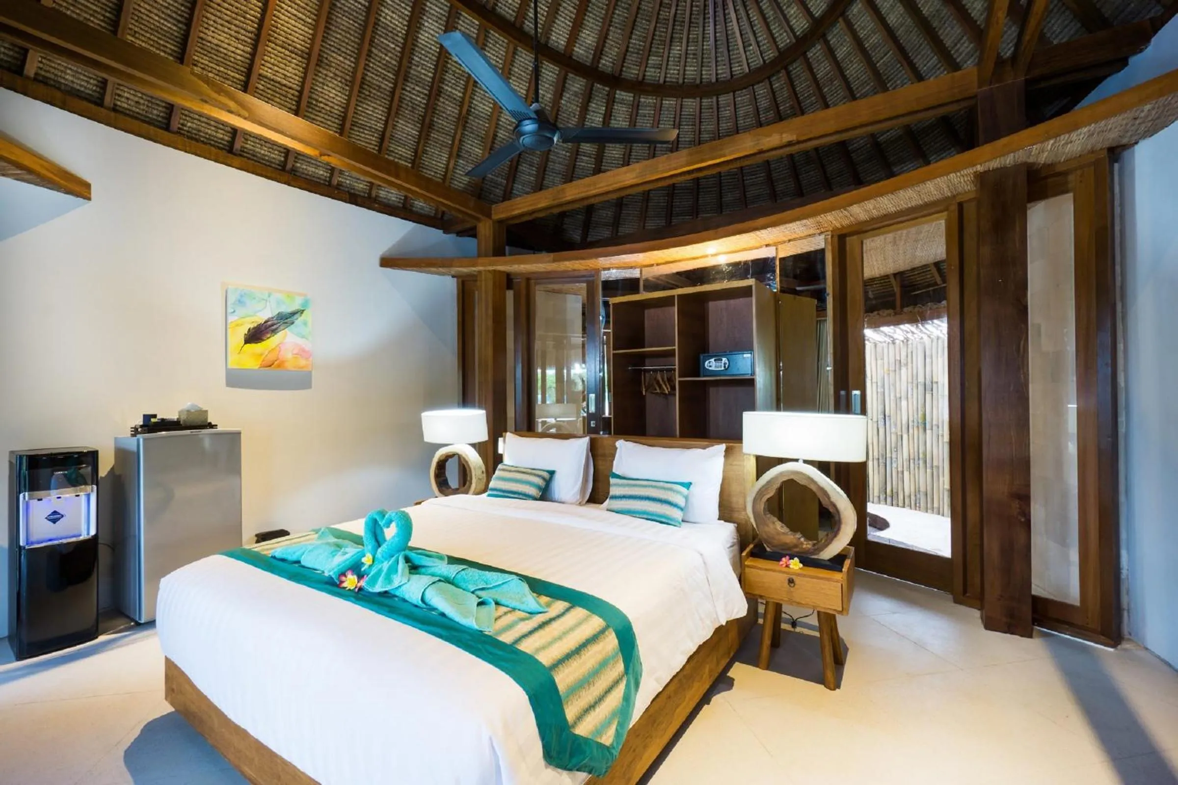 Bedroom, Bed in C-View Villas