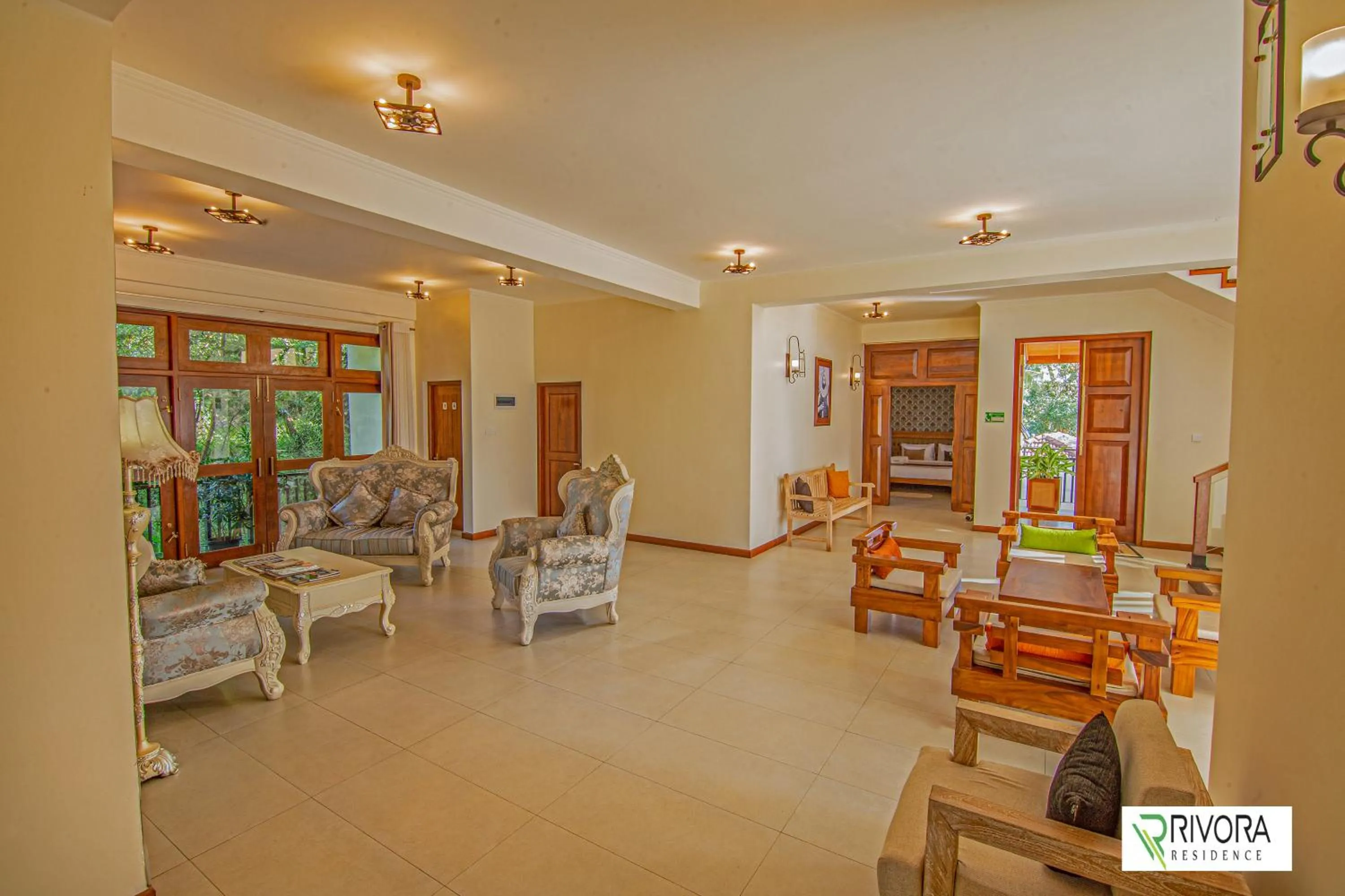 Communal lounge/ TV room in Rivora Residence
