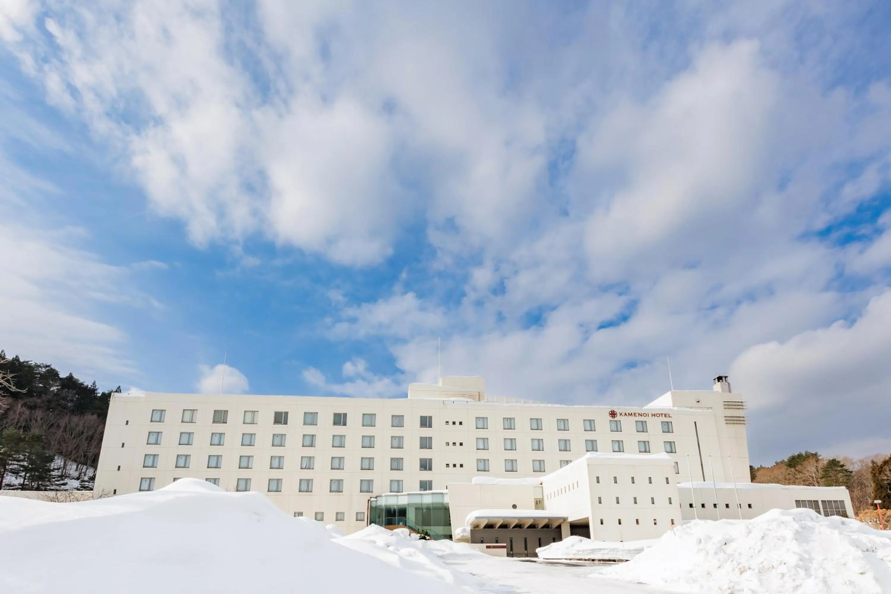 Property building in KAMENOI HOTEL Aomori Makado
