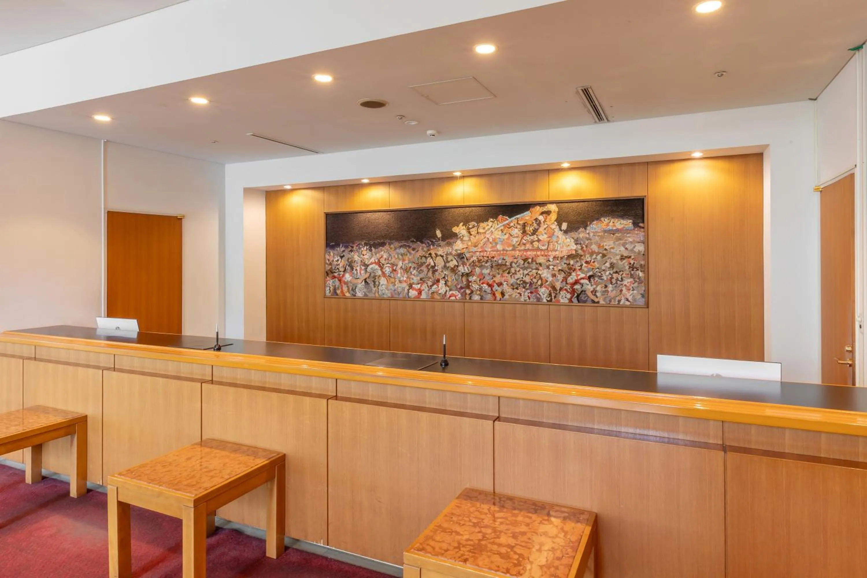 Lobby or reception in KAMENOI HOTEL Aomori Makado