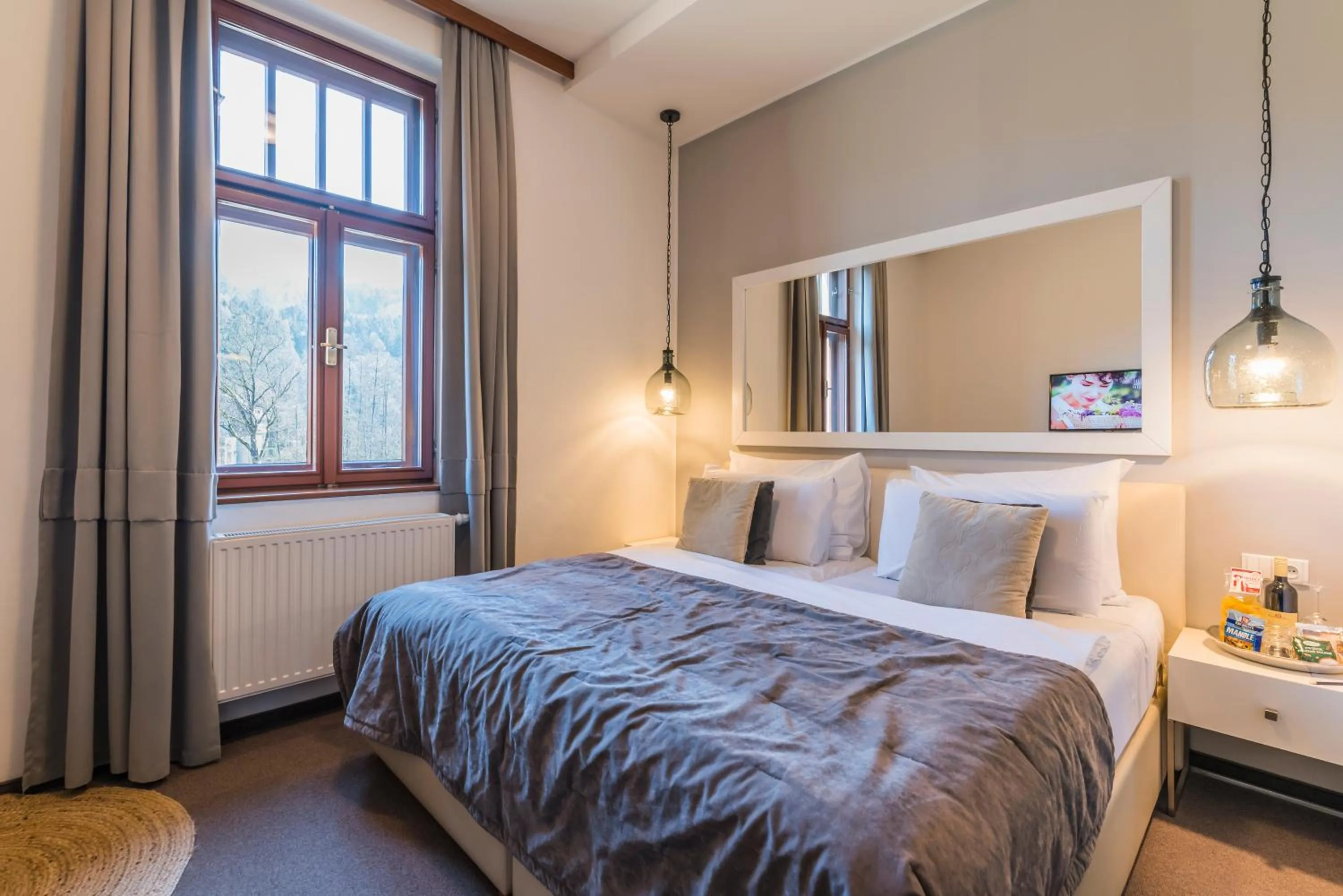 Bed in Wellness & spa hotel Augustiniánský dům