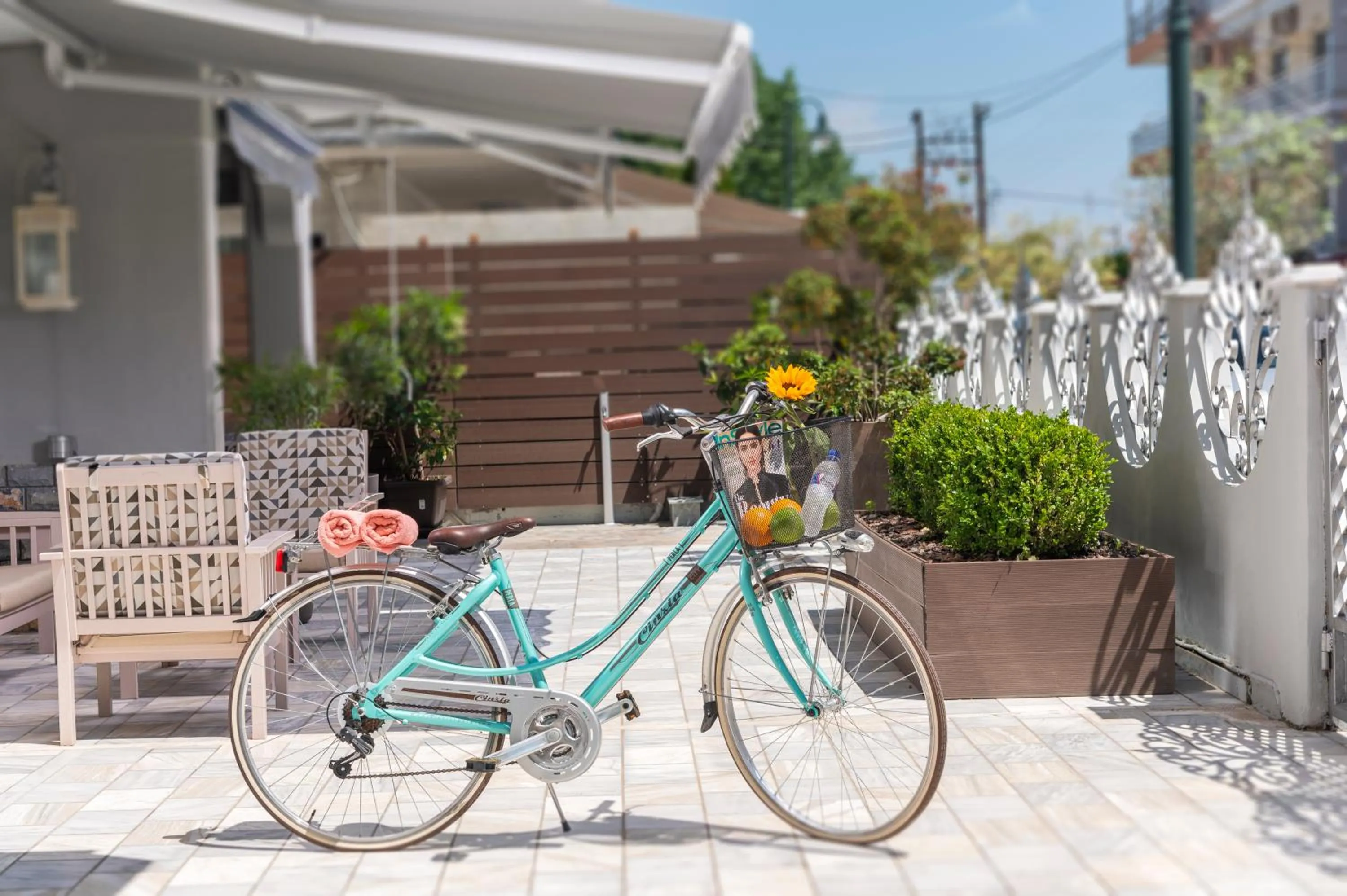 Property building in Ouzas luxury Hotel