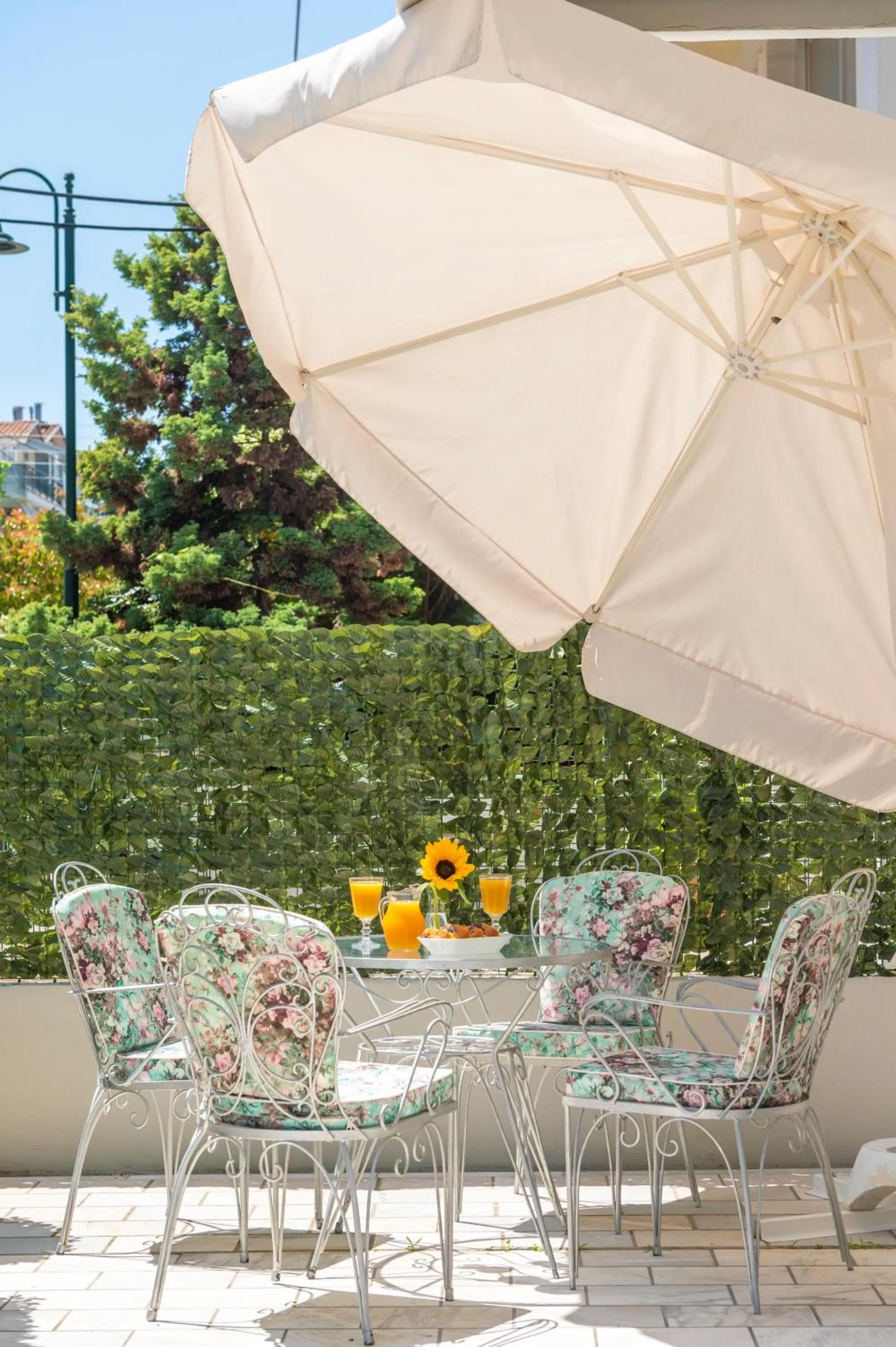 Property building in Ouzas luxury Hotel