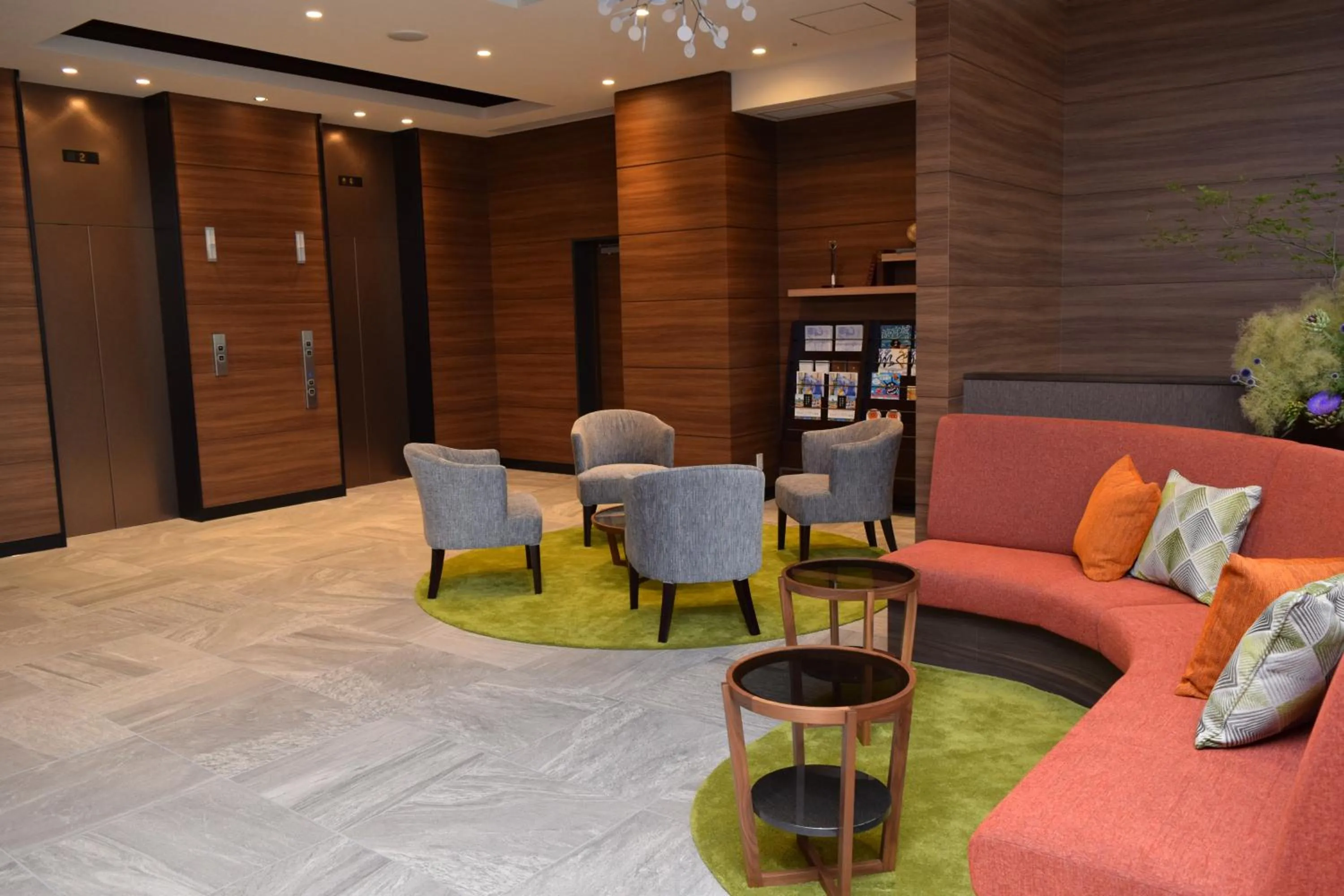 Seating area in Almont Hotel Sendai