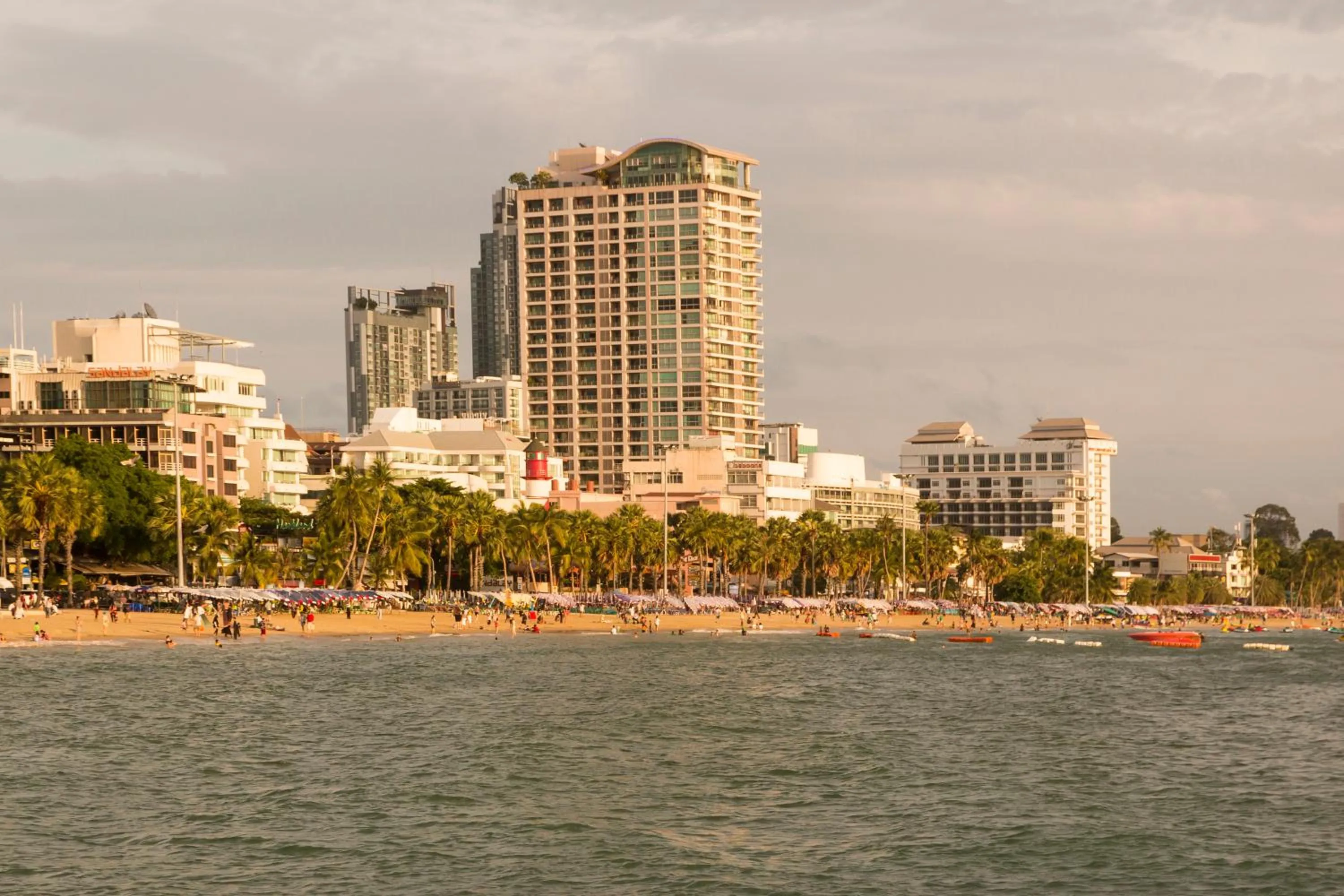 Beach in S Lodge Pattaya formally Sabai Lodge