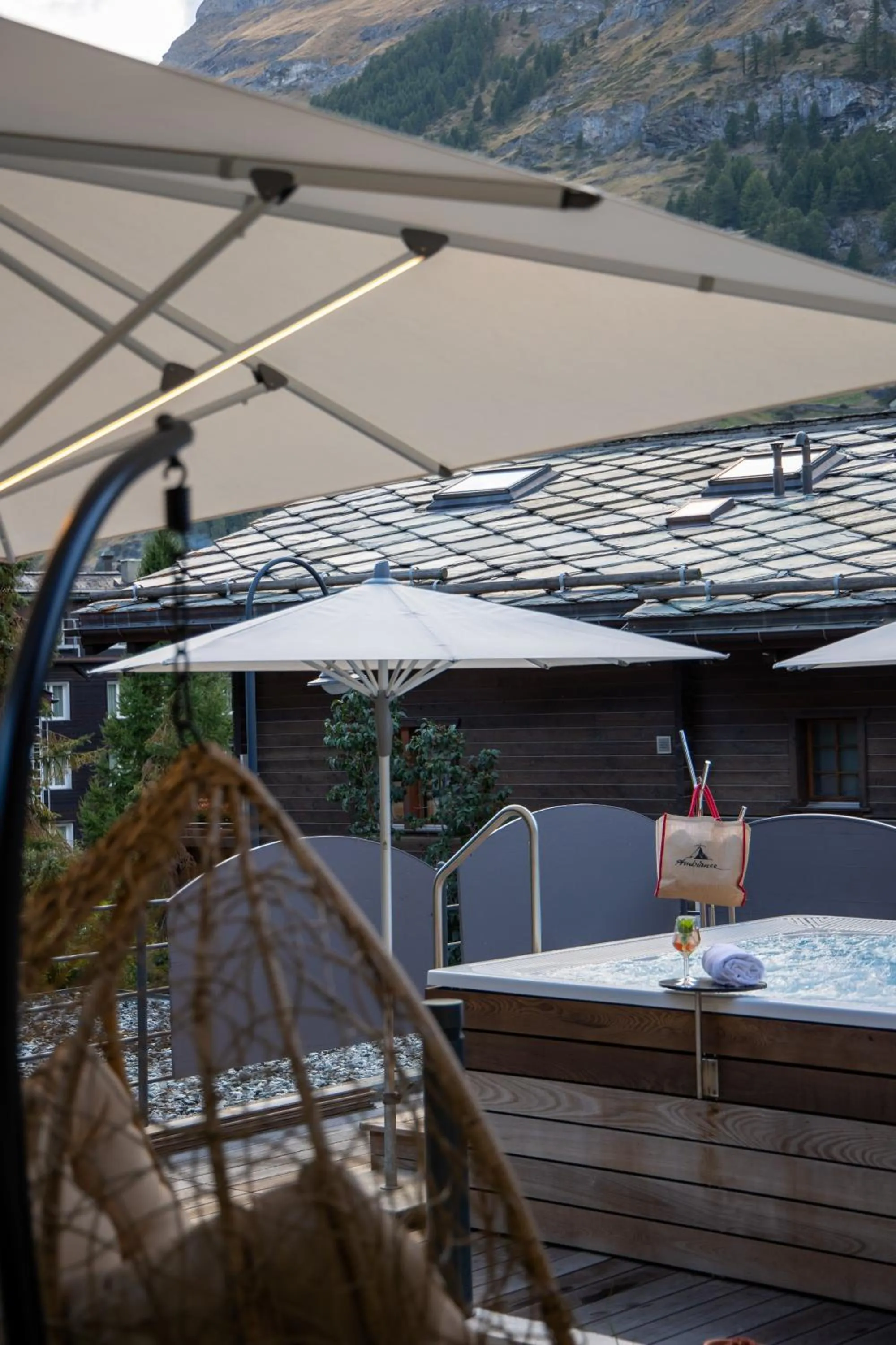 Hot Tub in Hotel AMBiANCE