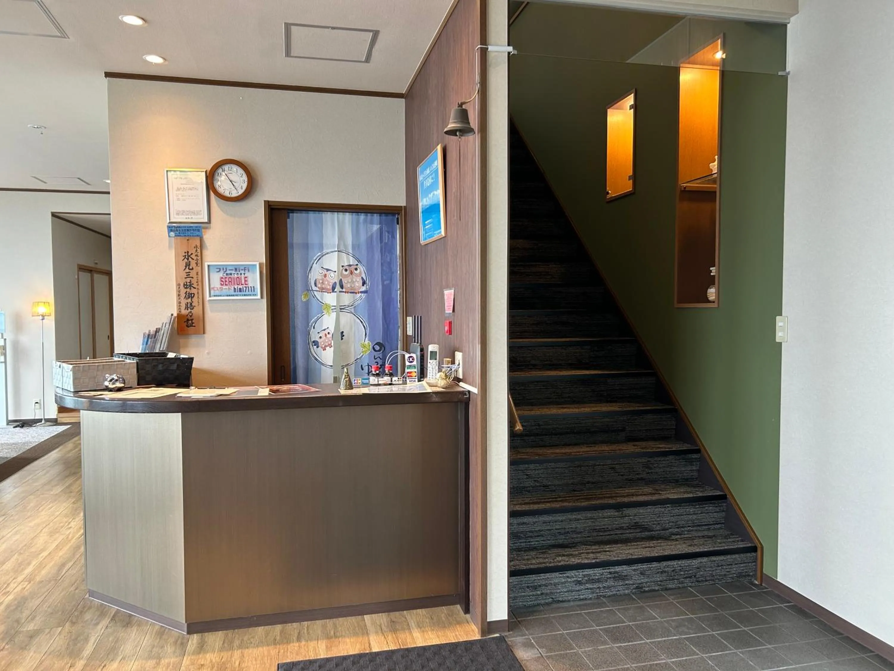 Lobby or reception in La se ri Resort and Stay