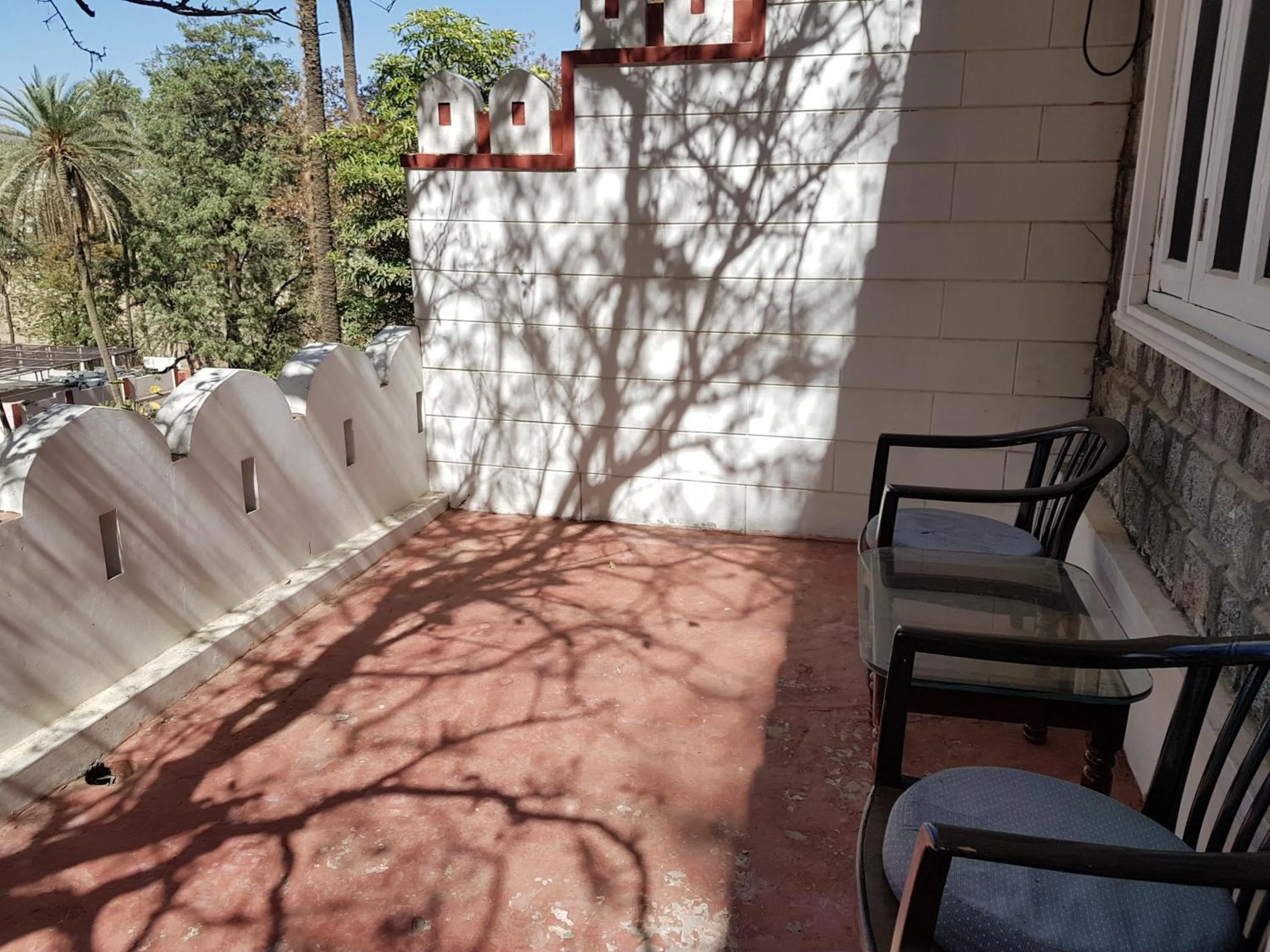 Balcony/Terrace in Kesar Bhawan Palace