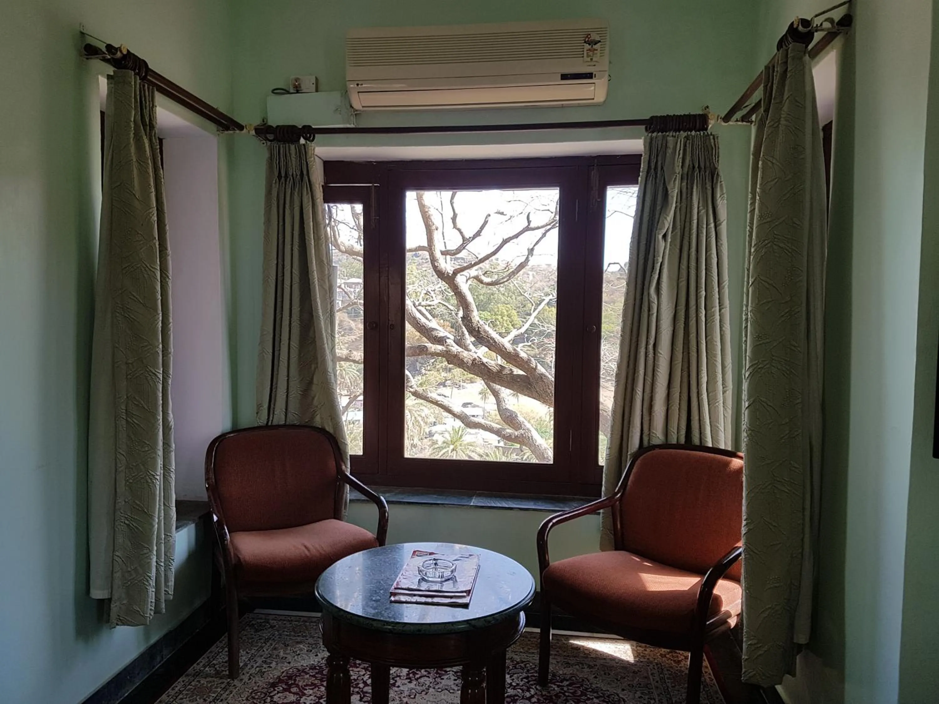 Seating area in Kesar Bhawan Palace