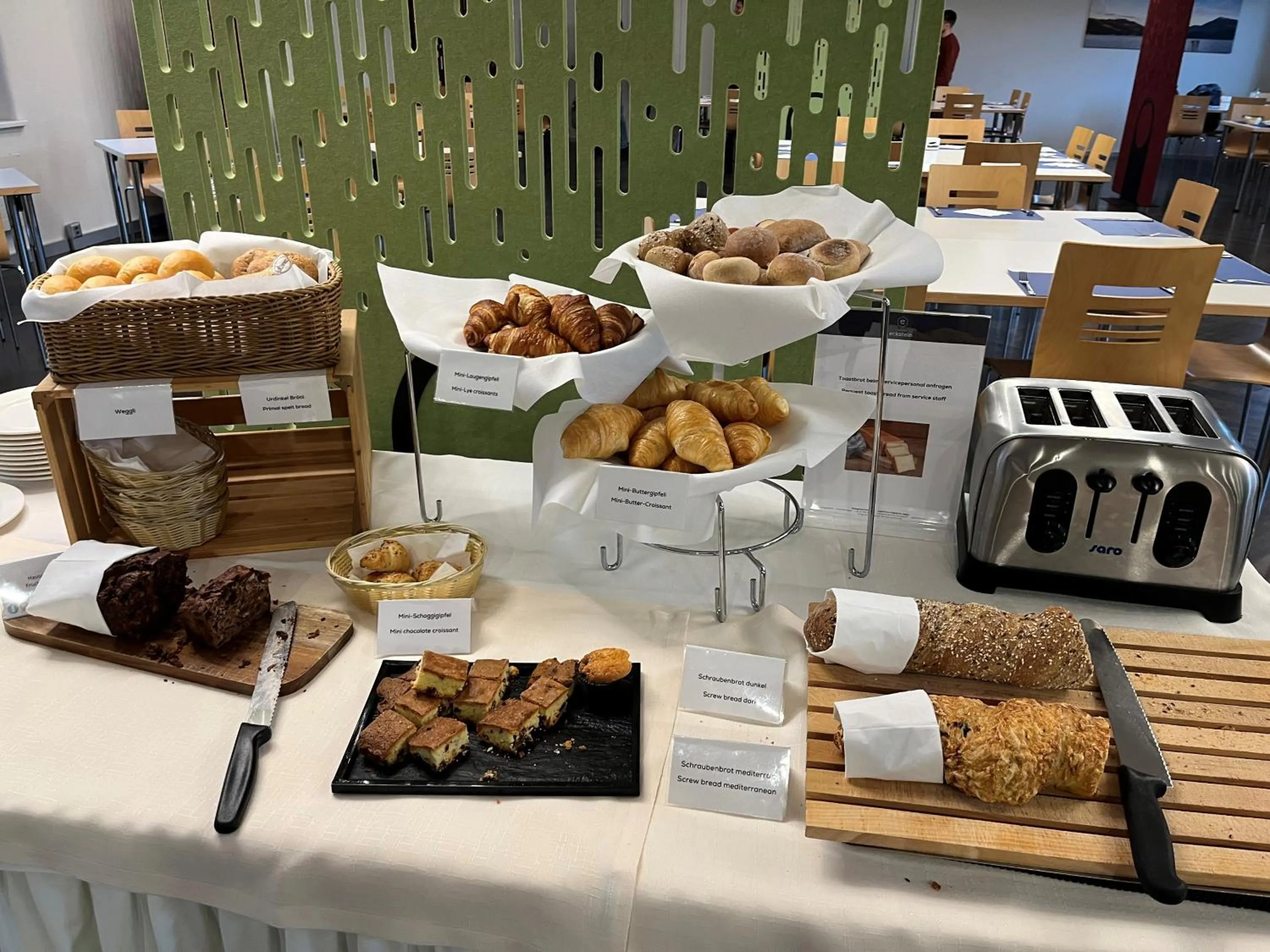 Buffet breakfast in Dialoghotel Eckstein