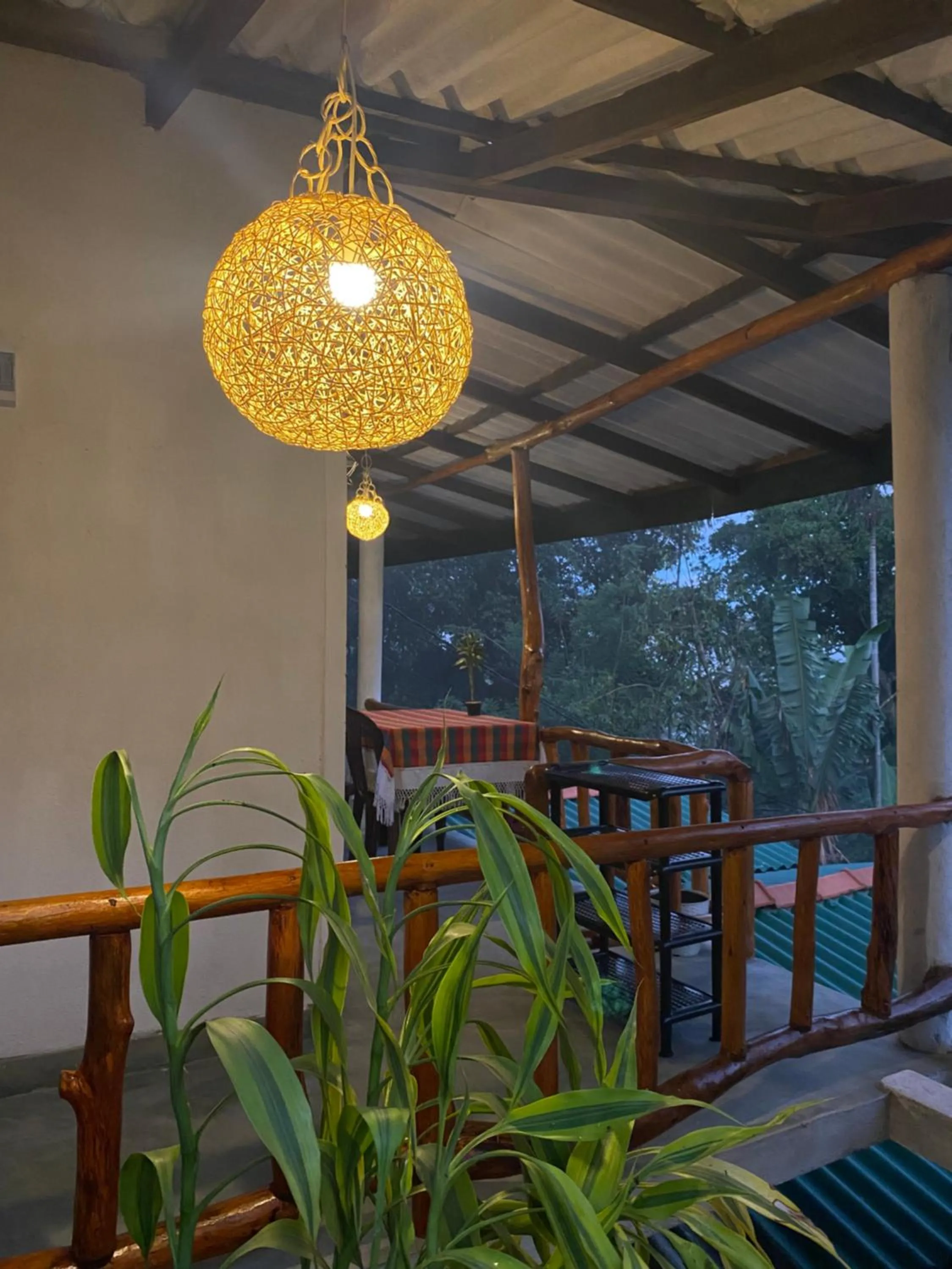 Balcony/Terrace in Cozy Homestay Waterfall Road Ella