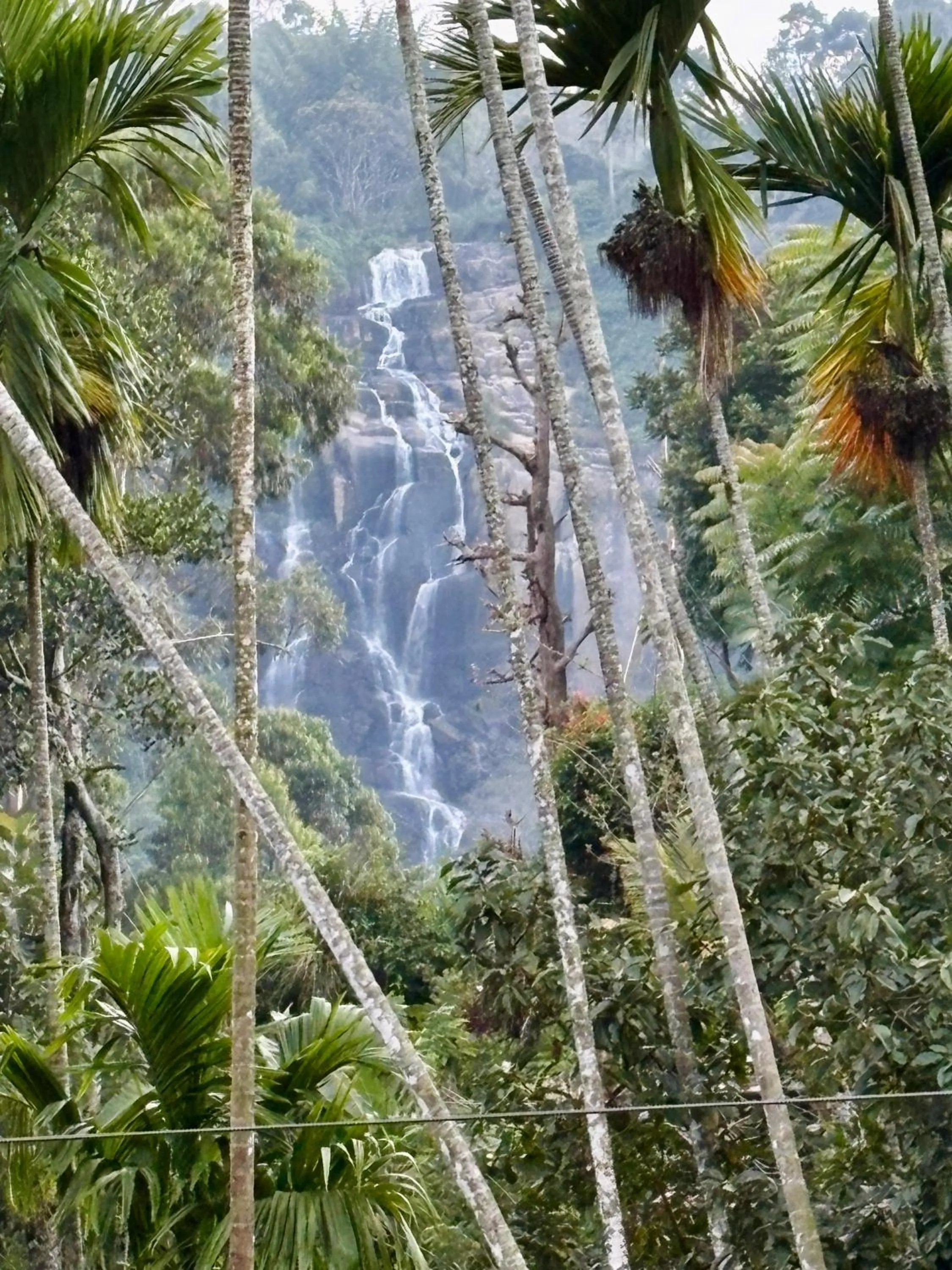 Natural landscape in Cozy Homestay Waterfall Road Ella