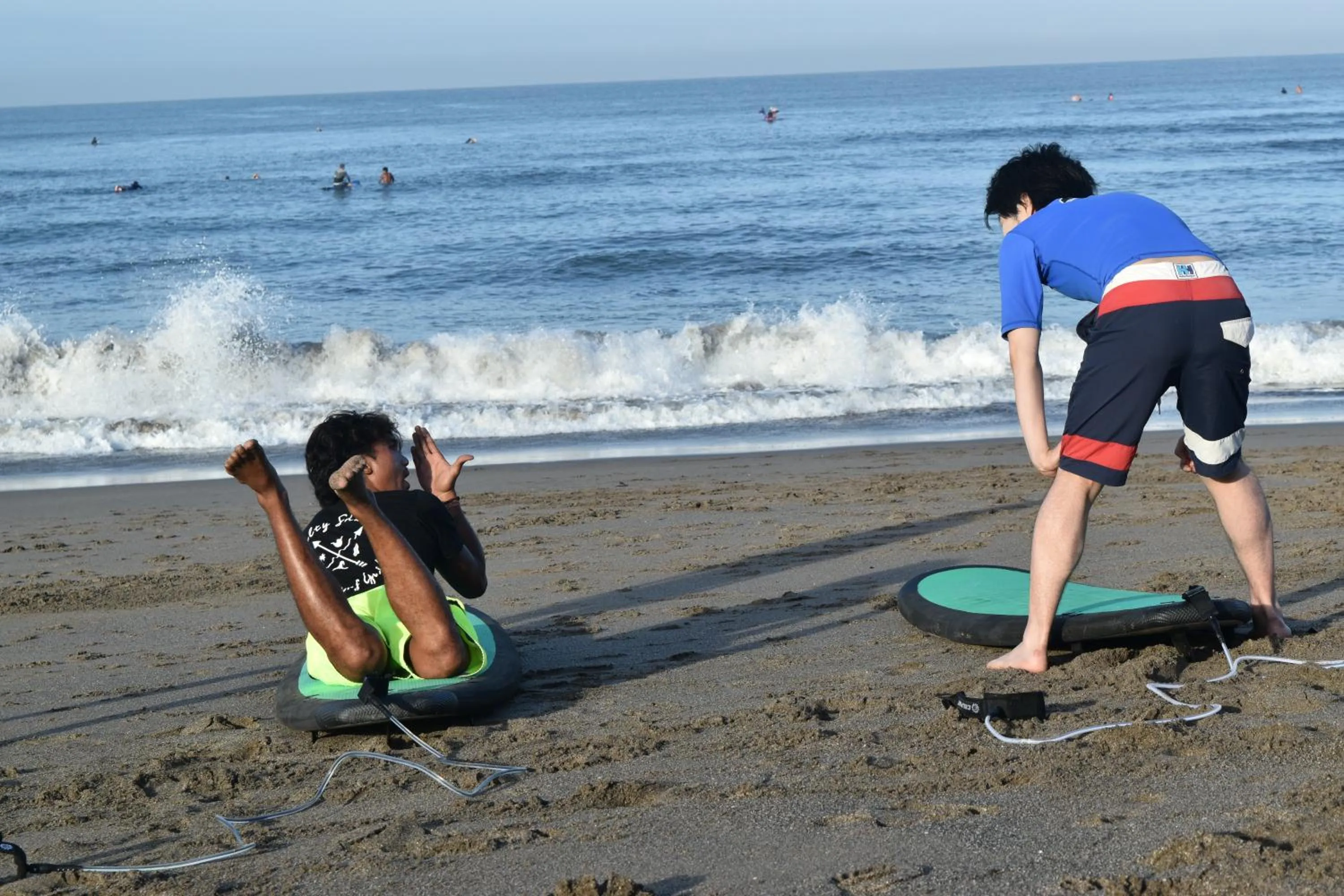 Ski School in Salty Shakas Bamboo Stay Canggu