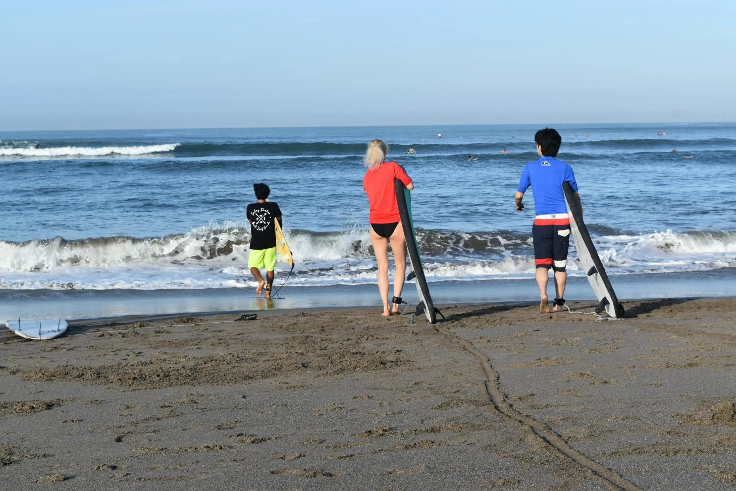 Ski School in Salty Shakas Bamboo Stay Canggu
