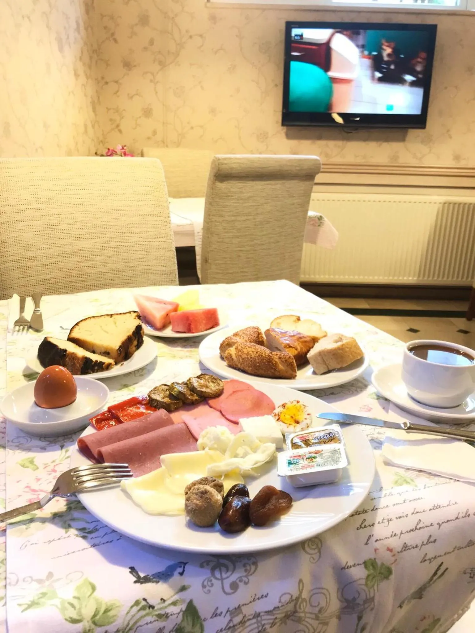 Food close-up in Hotel Novano