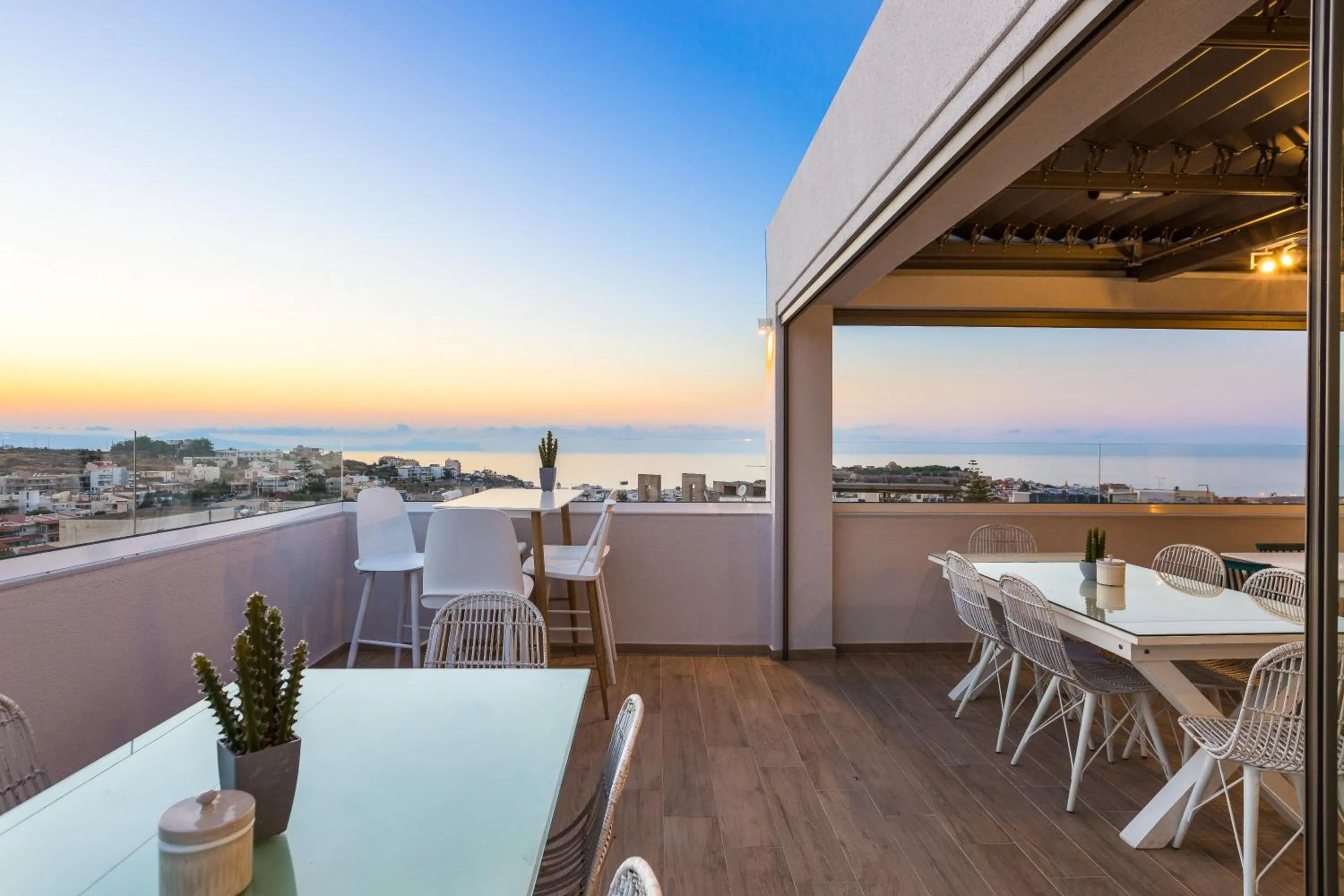 City view in Menta City Boutique Hotel