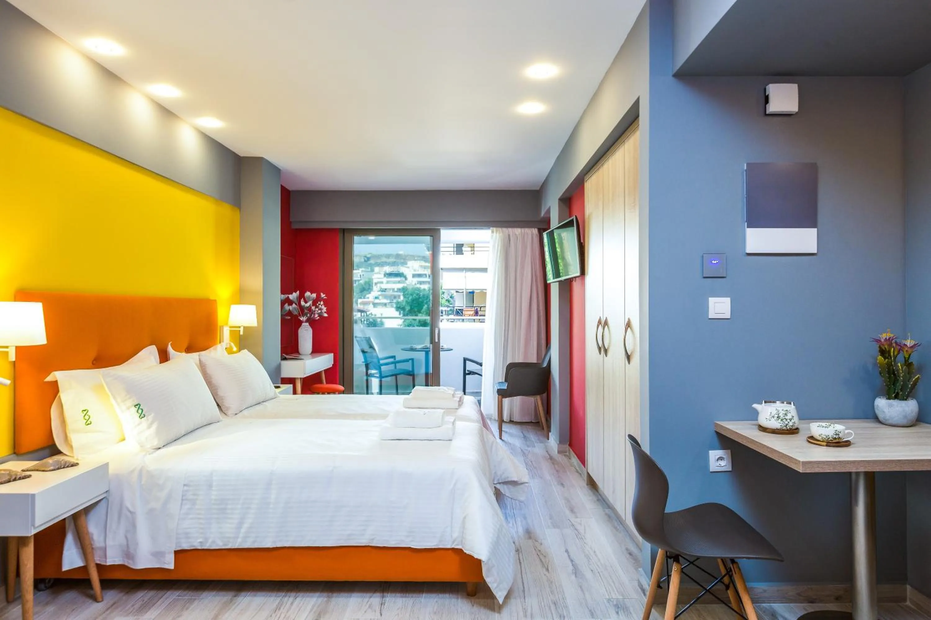 Bed in Menta City Boutique Hotel