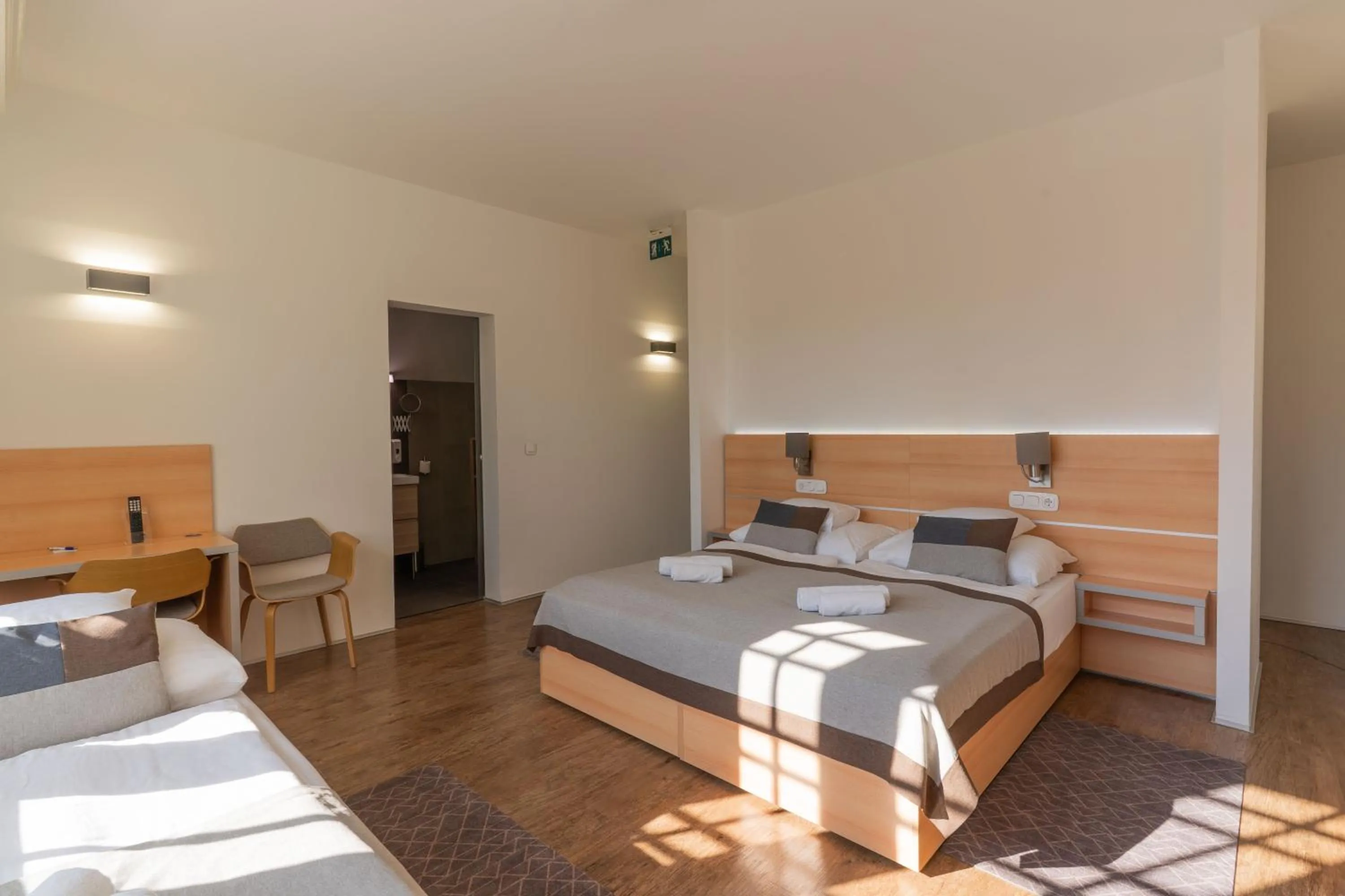 Bed in Klebelsberg Kastély Budapest