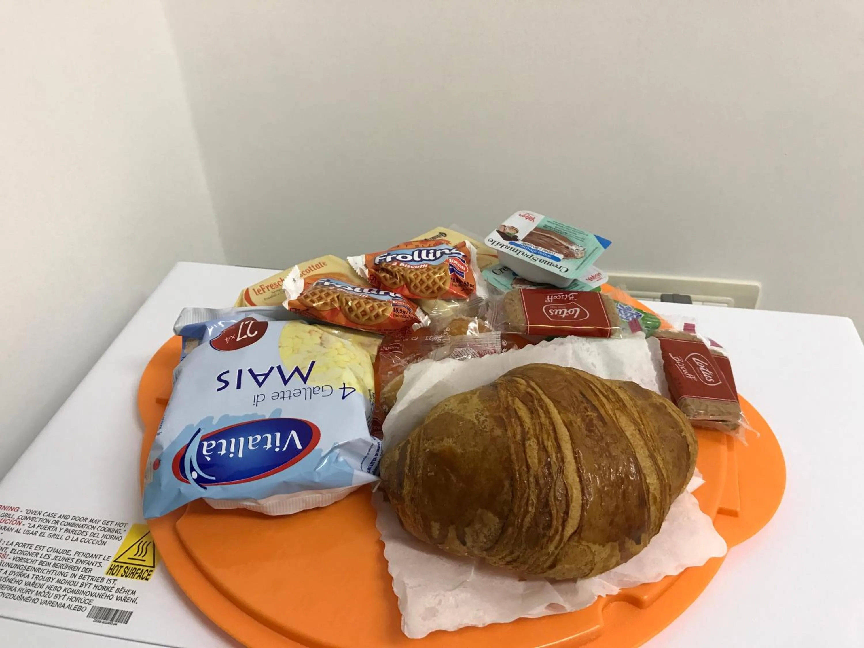 Italian breakfast in Good Night Moon B&B