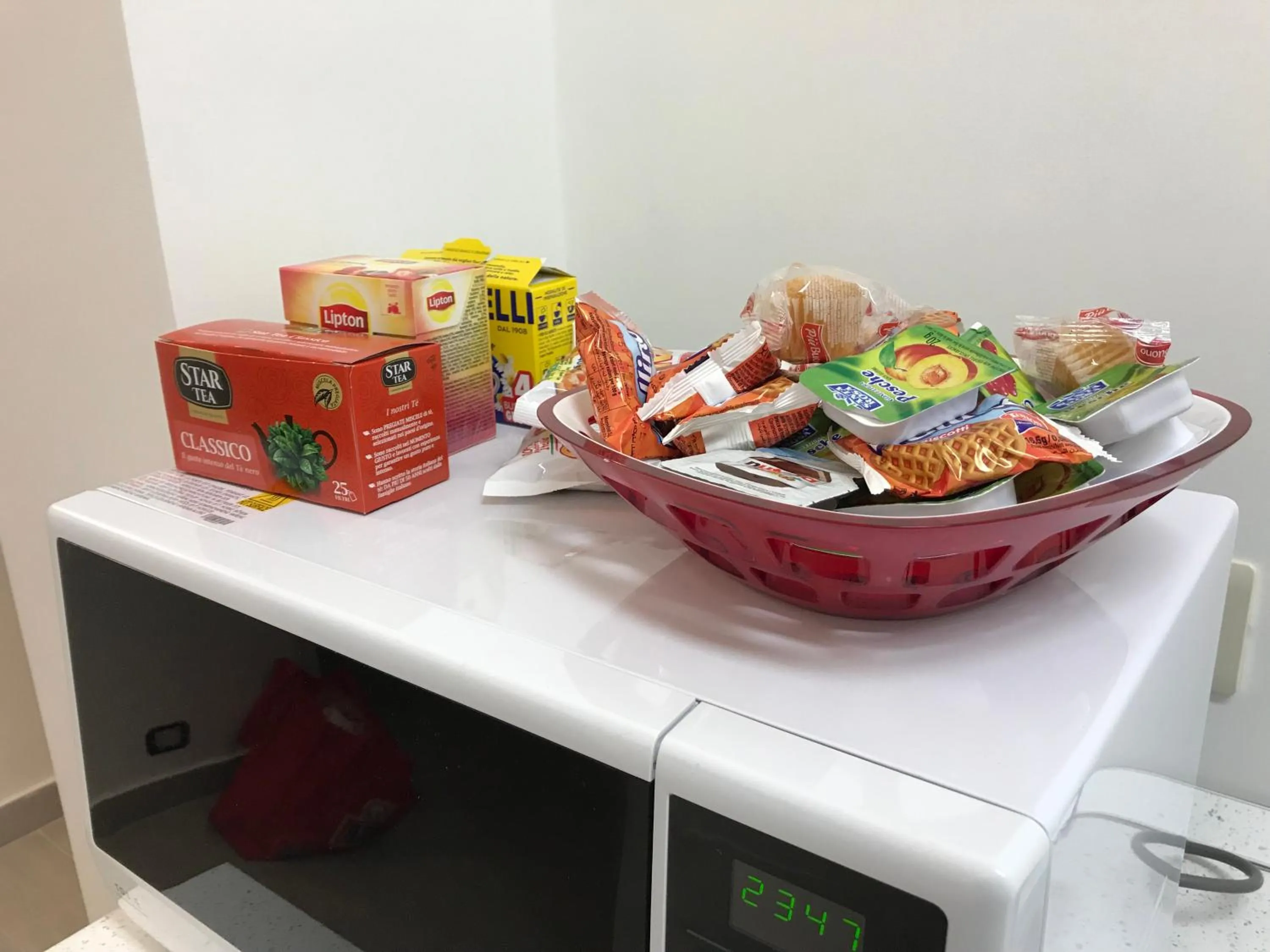 Communal kitchen in Good Night Moon B&B