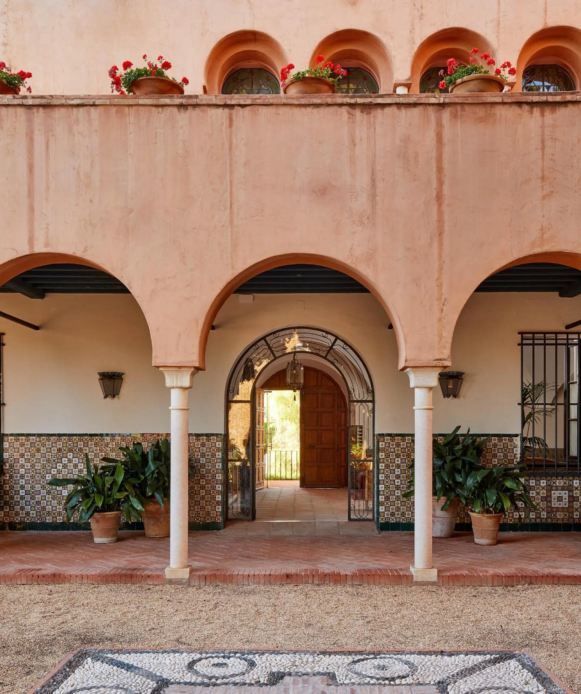 Patio in Soho Boutique Castillo de Santa Catalina - Adults Recommended