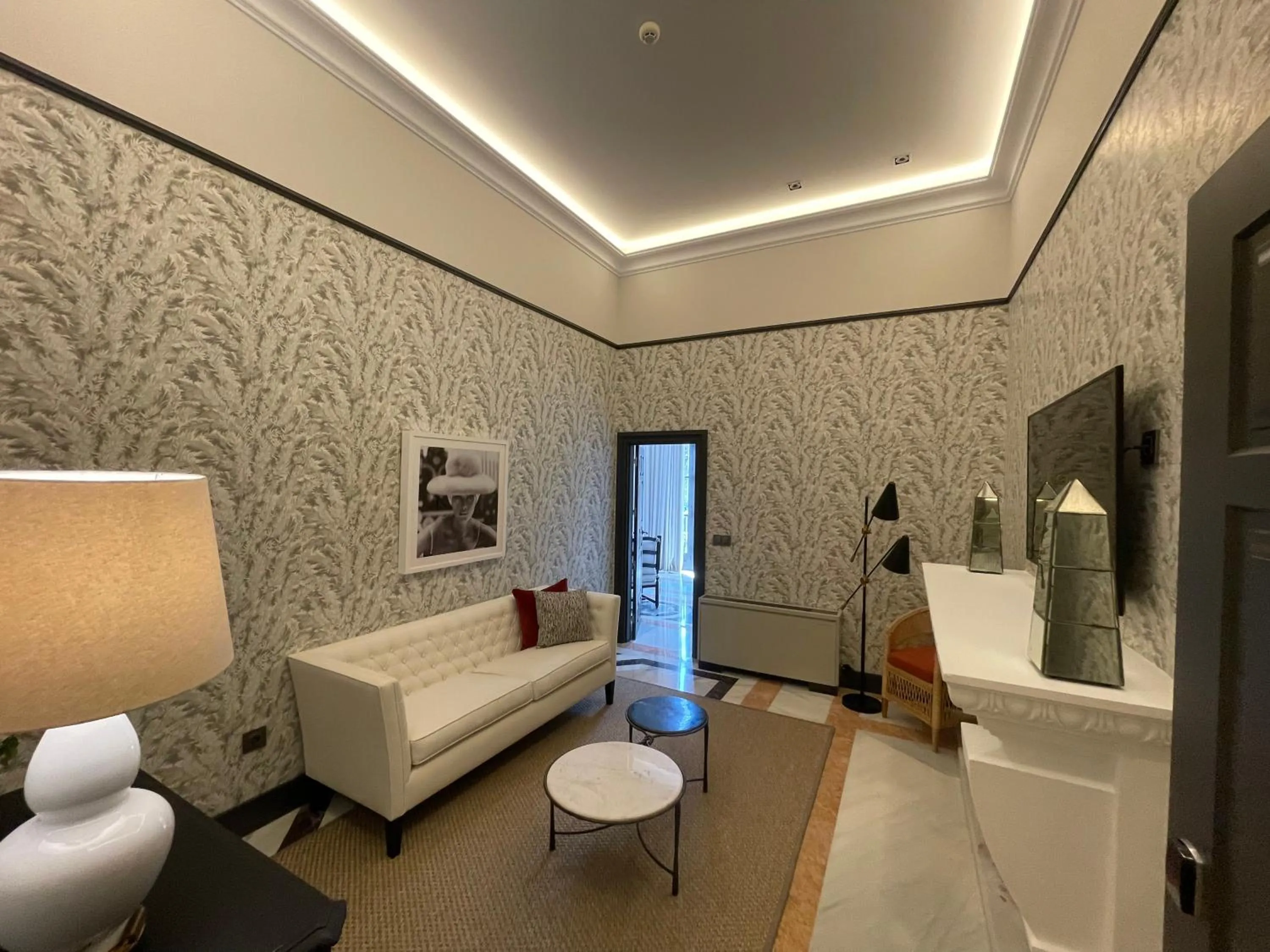 Living room in Soho Boutique Castillo de Santa Catalina - Adults Recommended