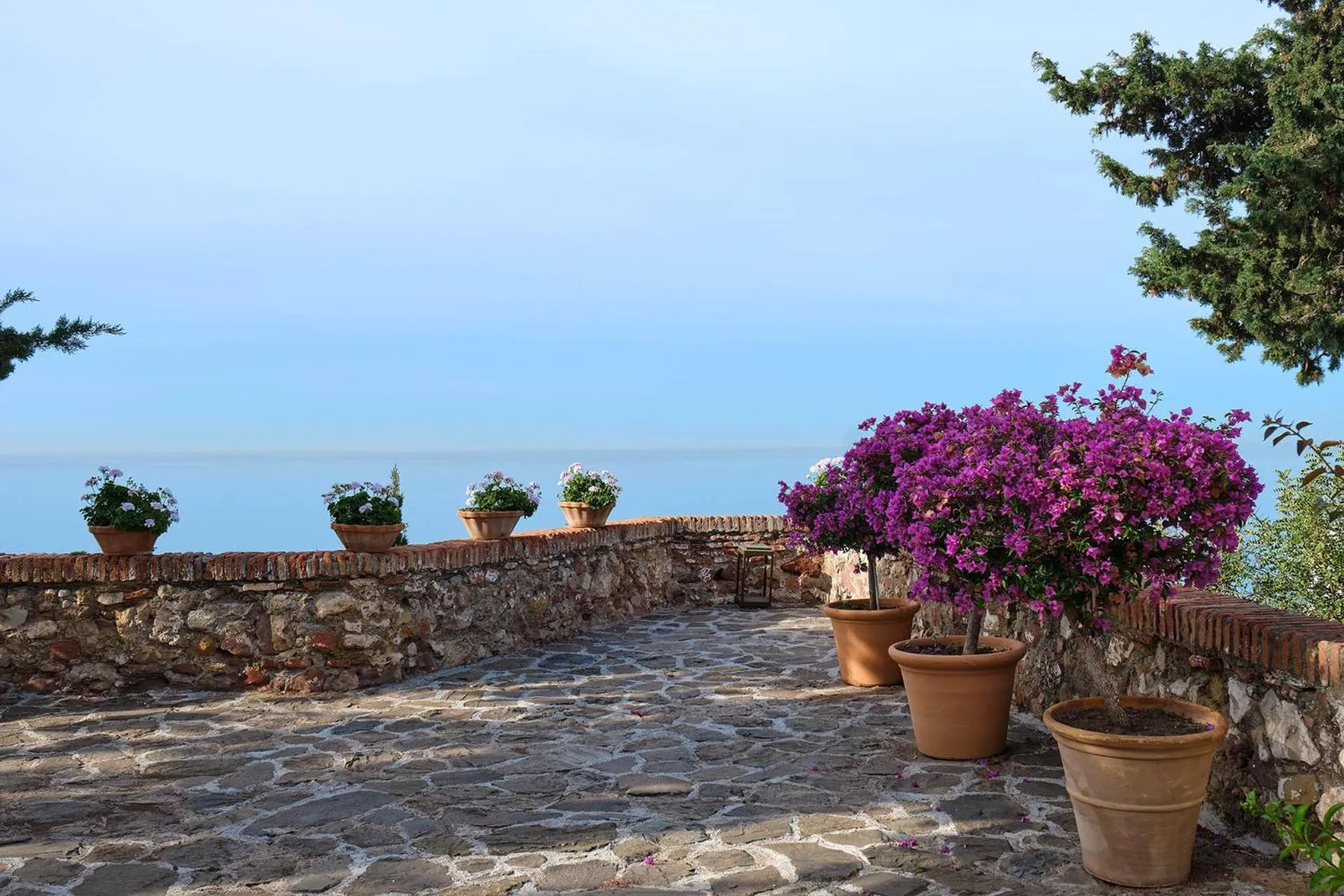 Garden view in Soho Boutique Castillo de Santa Catalina - Adults Recommended