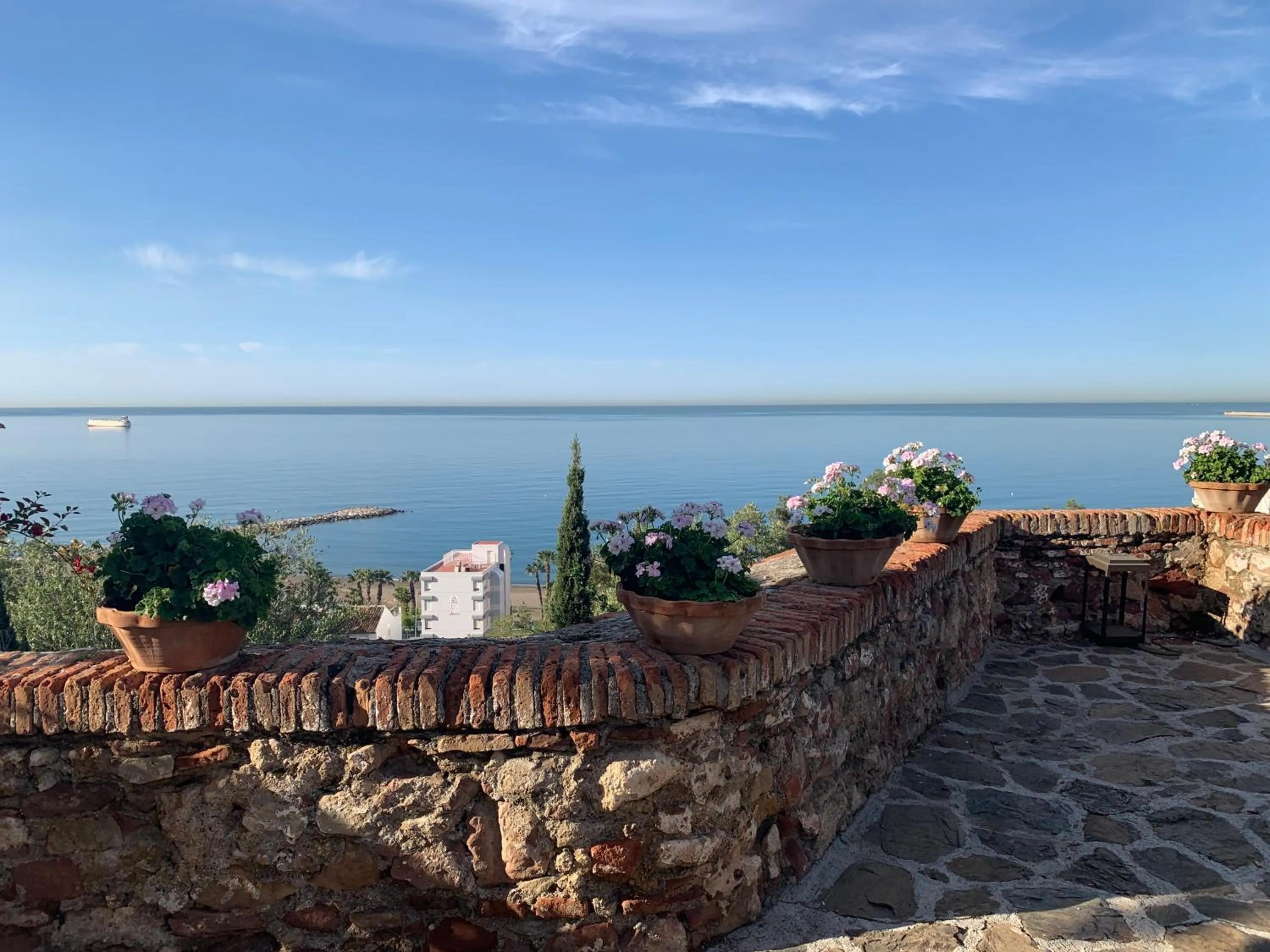 Balcony/Terrace in Soho Boutique Castillo de Santa Catalina - Adults Recommended