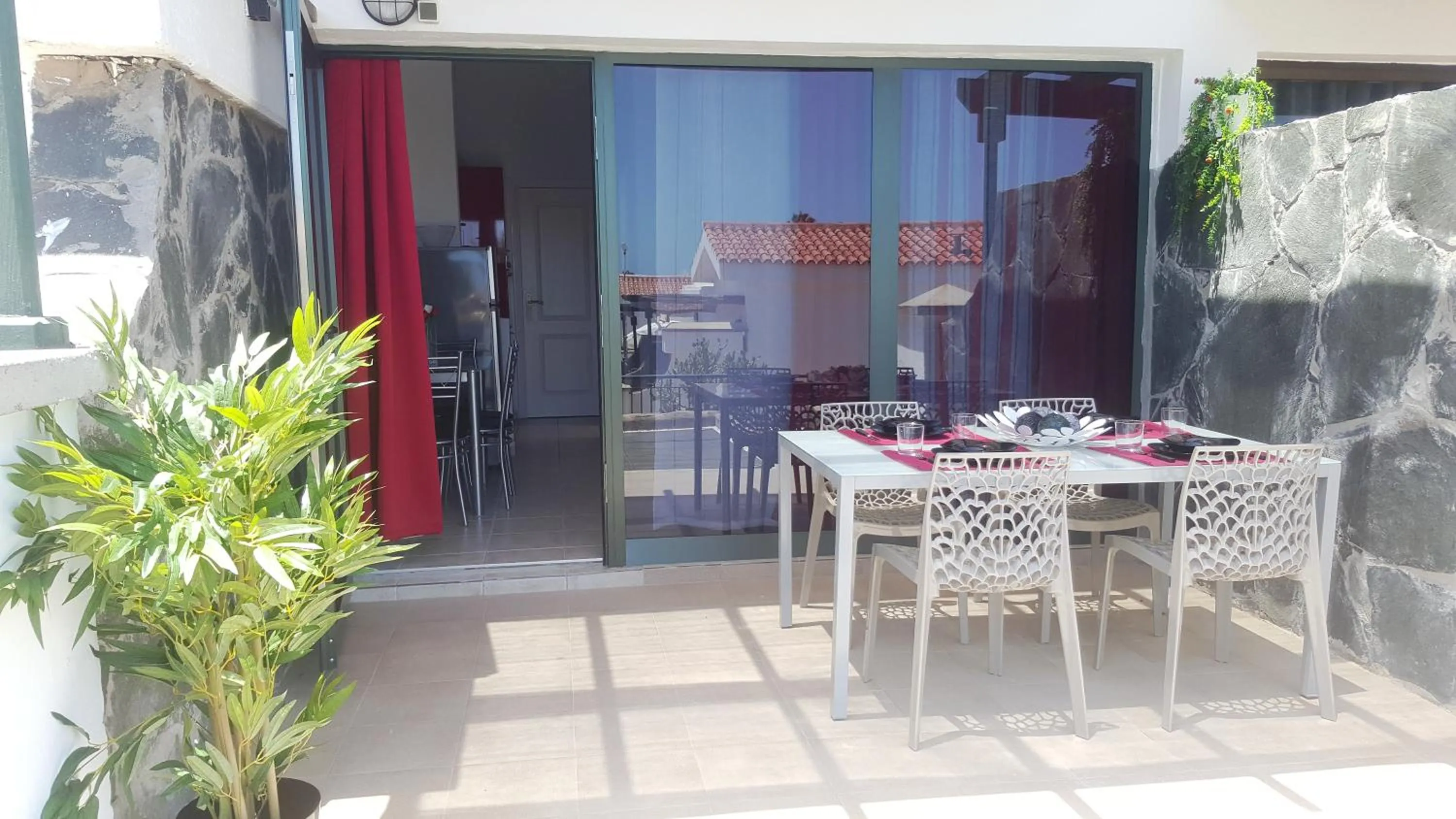 Balcony/Terrace in Lovely Bungalow