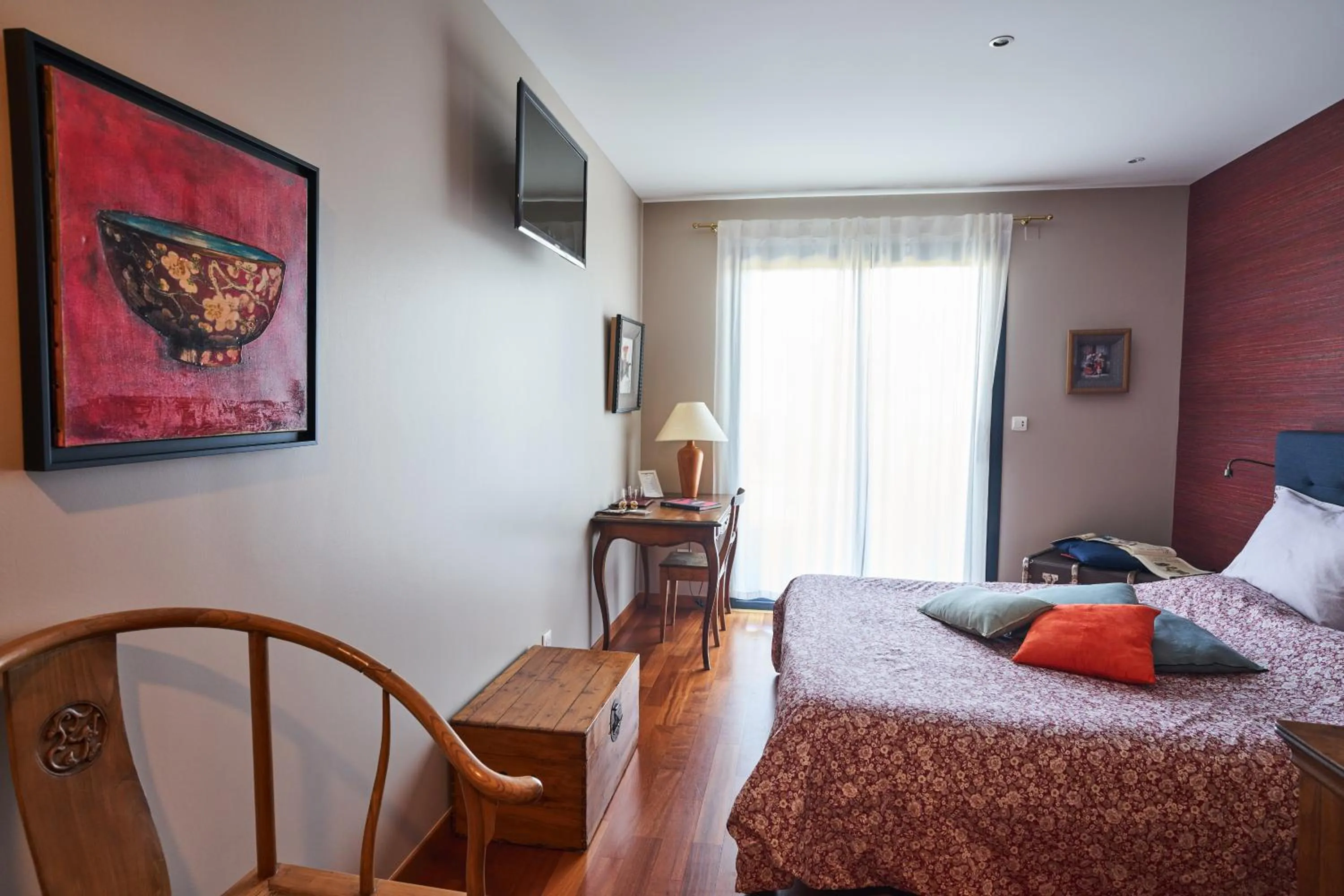 Decorative detail, Bed in la Palisse