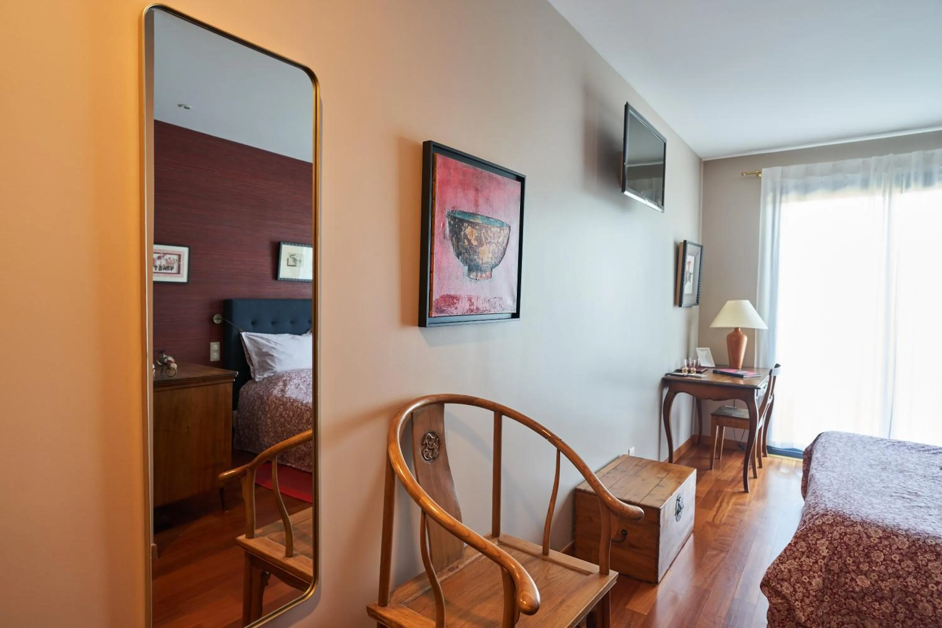 Decorative detail, Bed in la Palisse