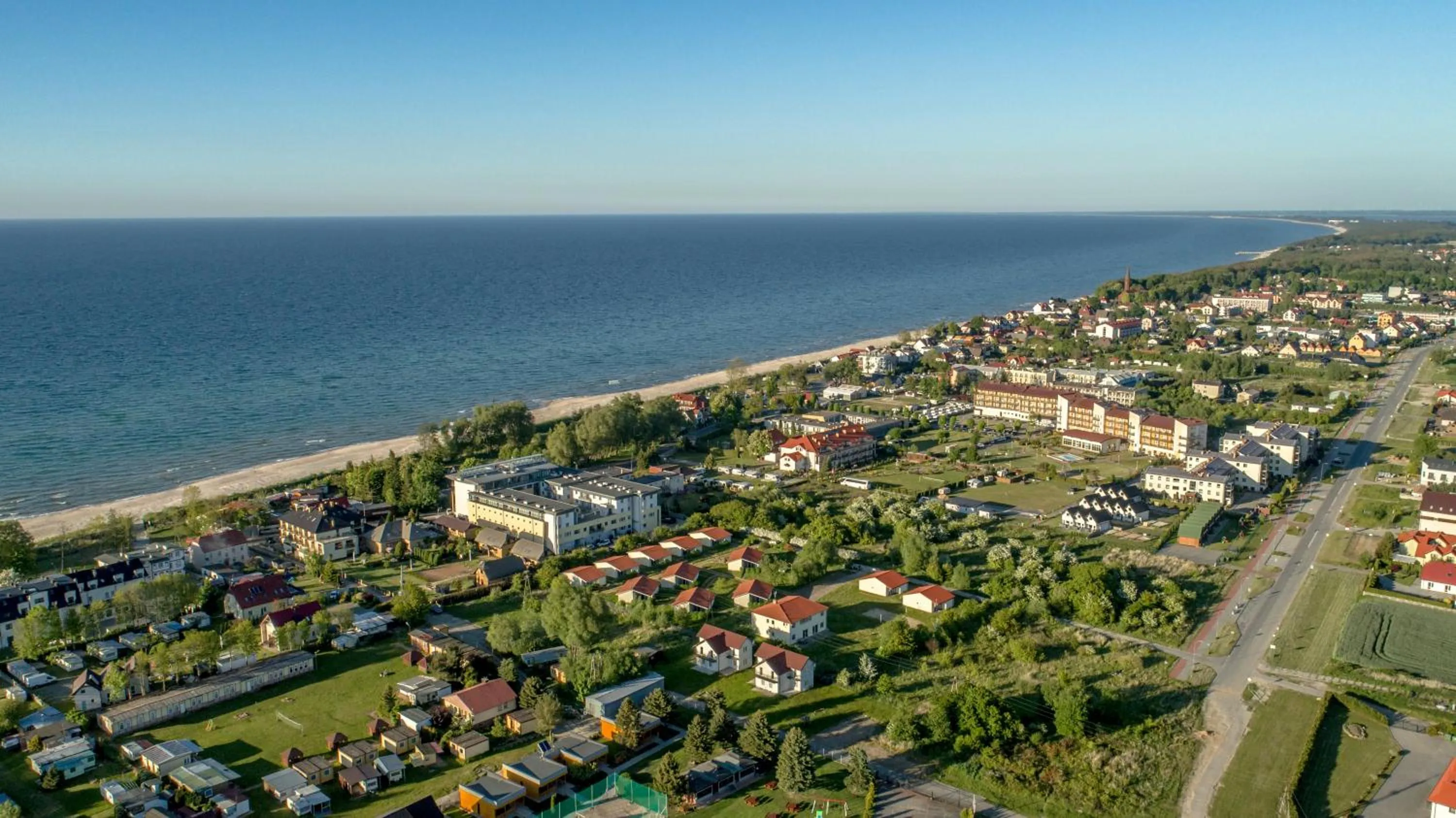 Bird's eye view in Dobre smaki at Wczasowa8 sea resort