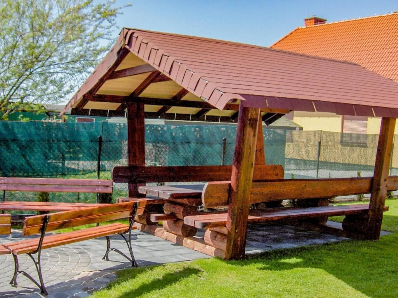 Garden in Dobre smaki at Wczasowa8 sea resort