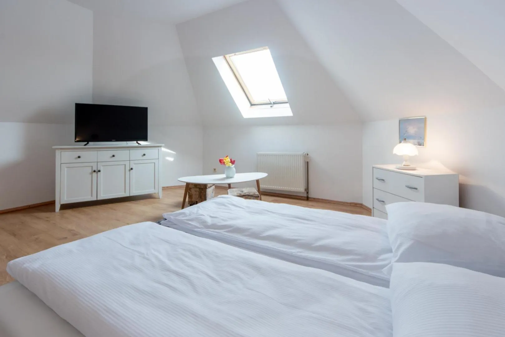 Bed in Dobre smaki at Wczasowa8 sea resort