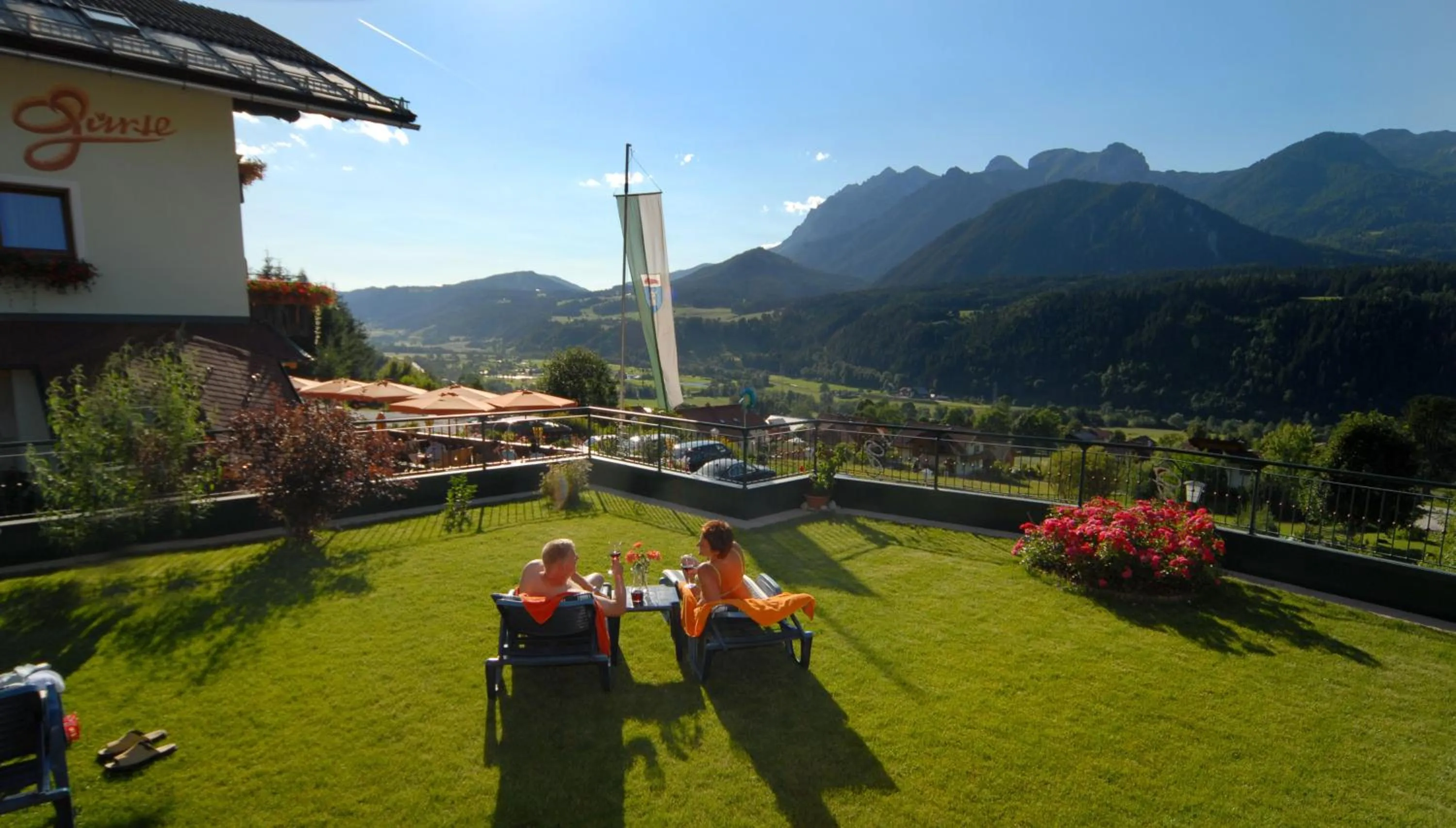 Mountain view in Panoramahotel Gürtl