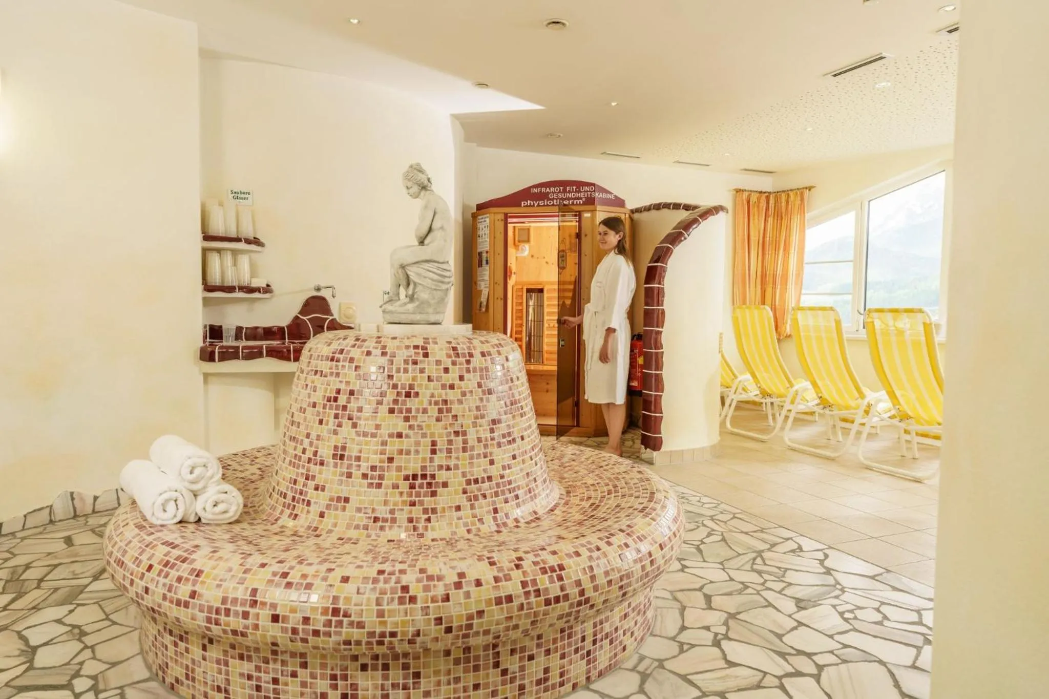 Sauna in Panoramahotel Gürtl