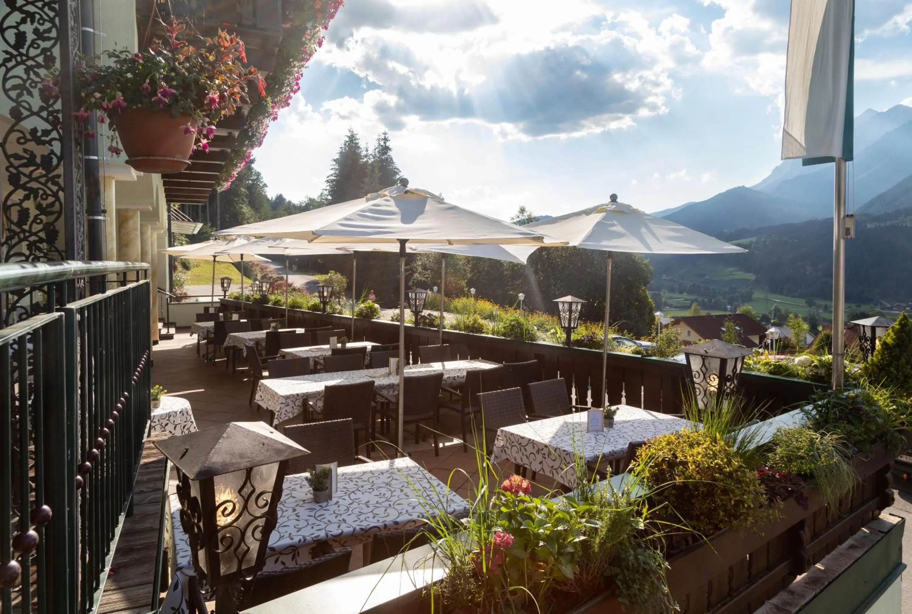 Restaurant/places to eat in Panoramahotel Gürtl