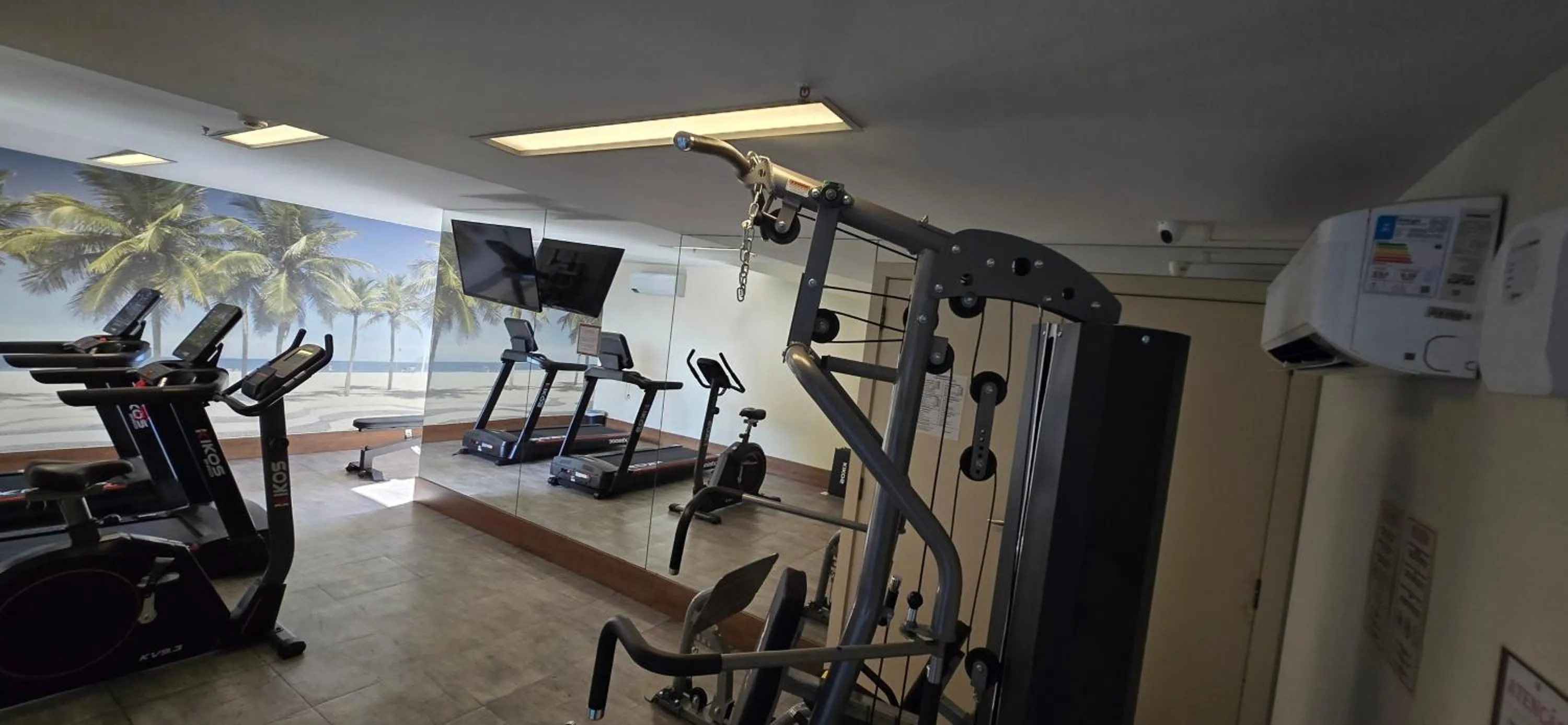 Fitness centre/facilities in Mirador Rio Copacabana Hotel