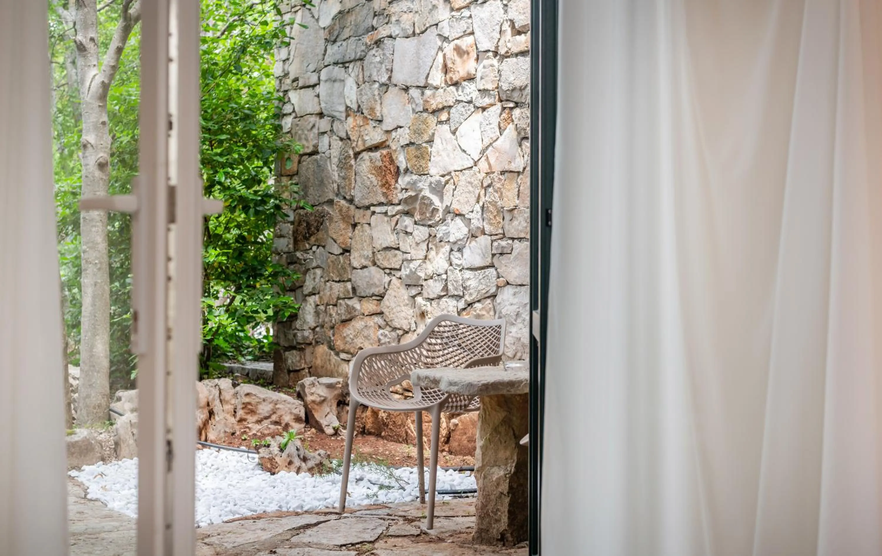 Patio in Nono Ban Boutique Hotel & Villas